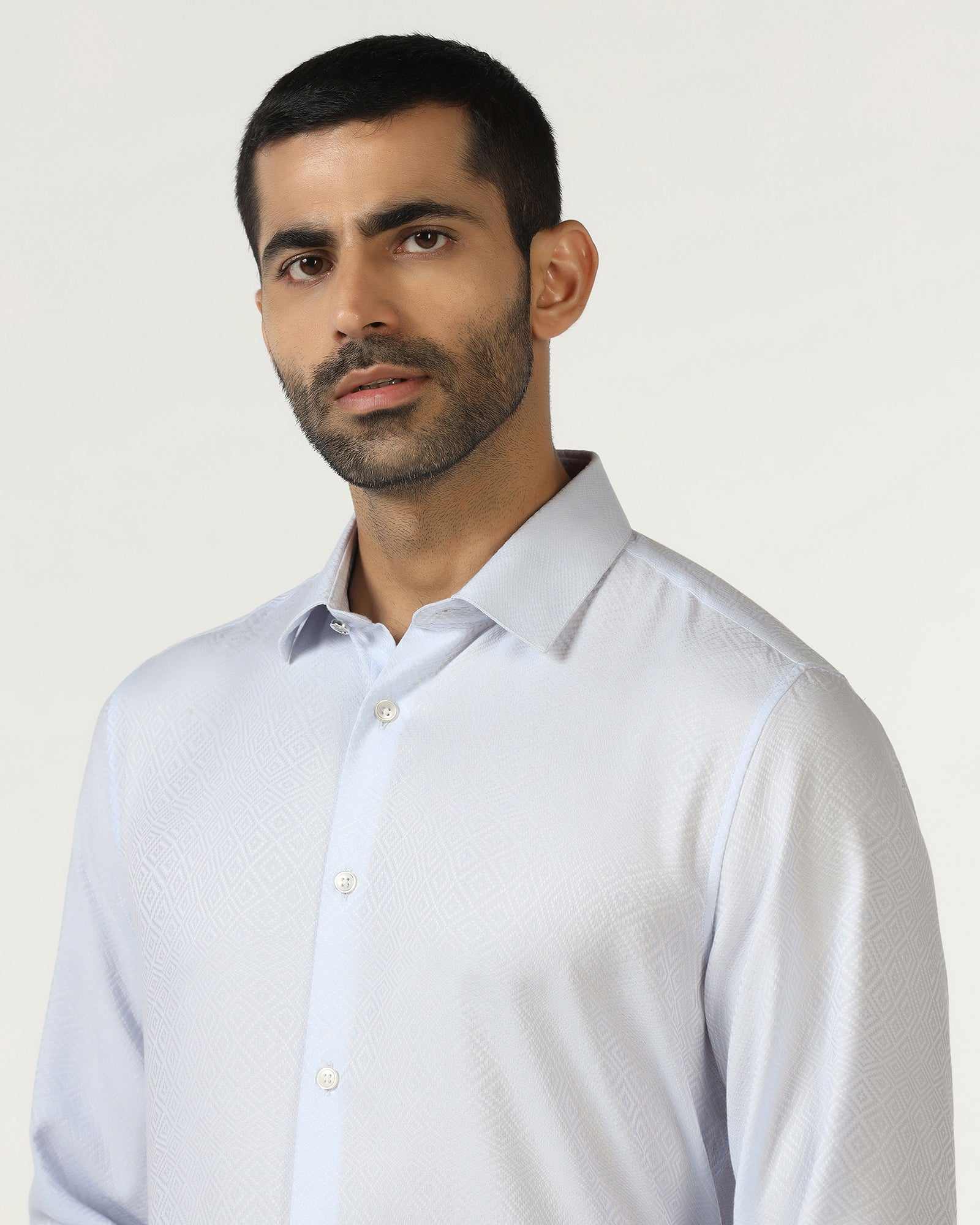BLACKBERRY MENS FORMAL SHIRT F/S BP-BS-DO-REVOLVE GREY