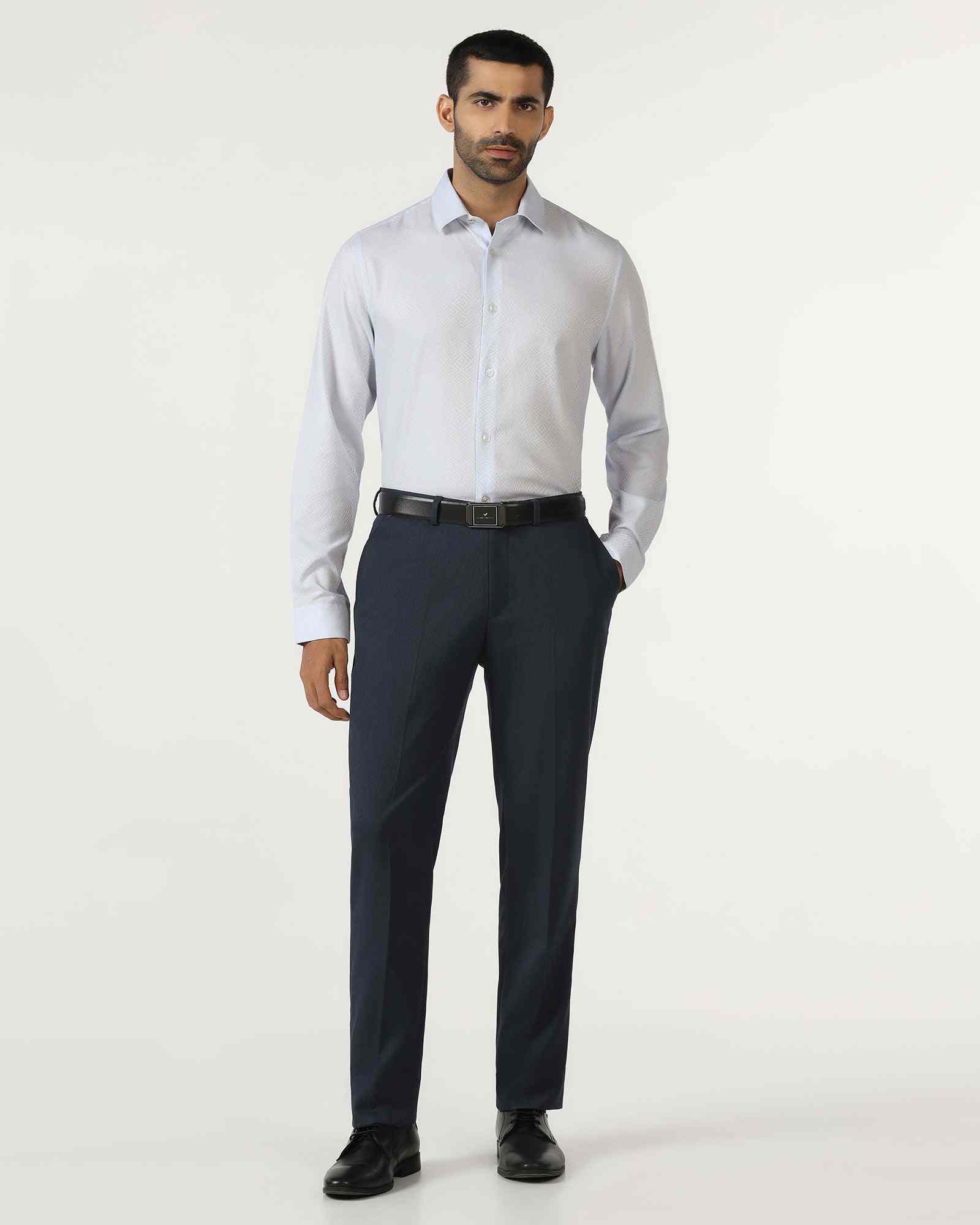 BLACKBERRY MENS FORMAL SHIRT F/S BP-BS-DO-REVOLVE GREY