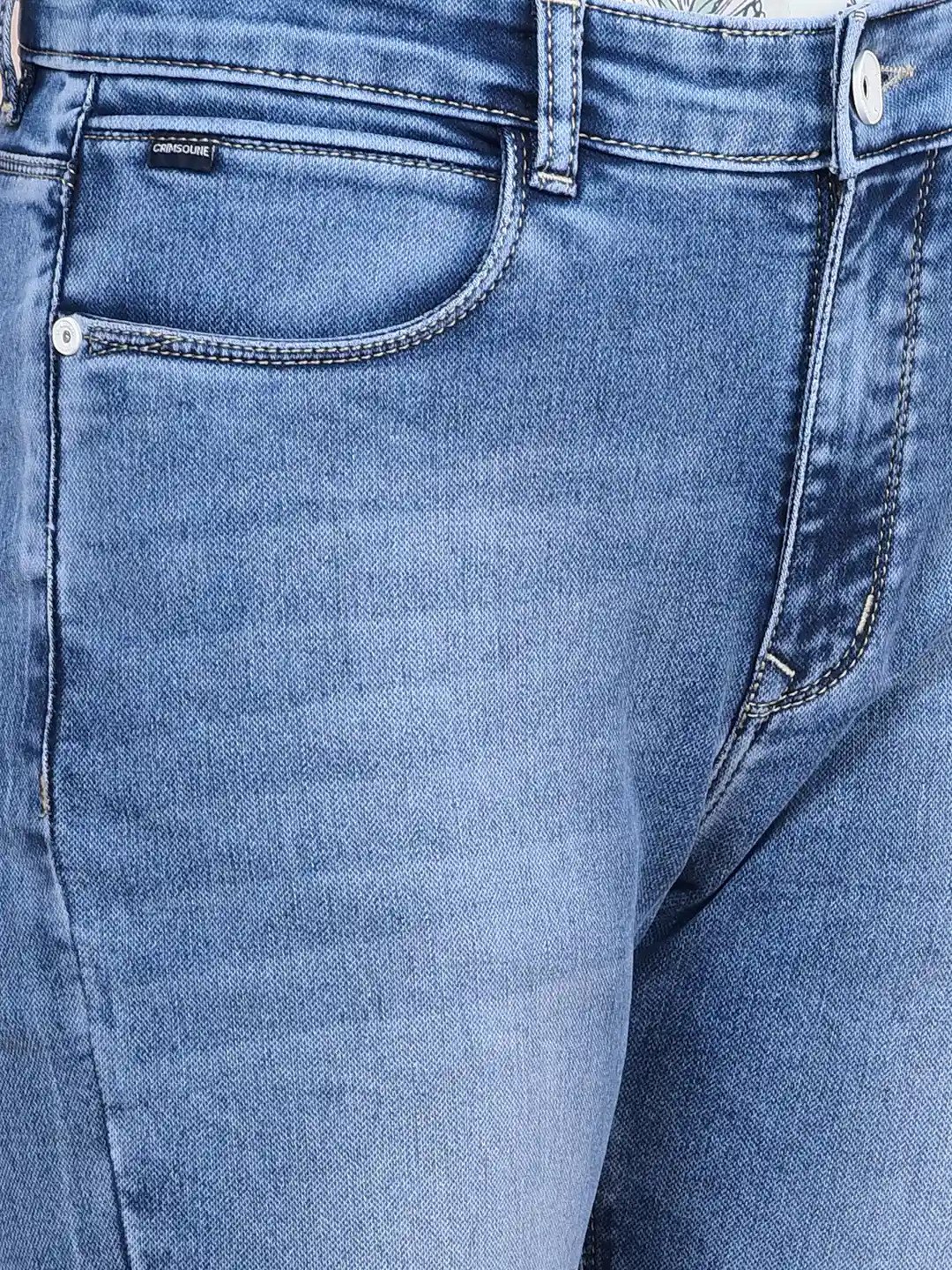 CRIMSOUNE CLUB LADIES WESTERN JEANS BLUE
