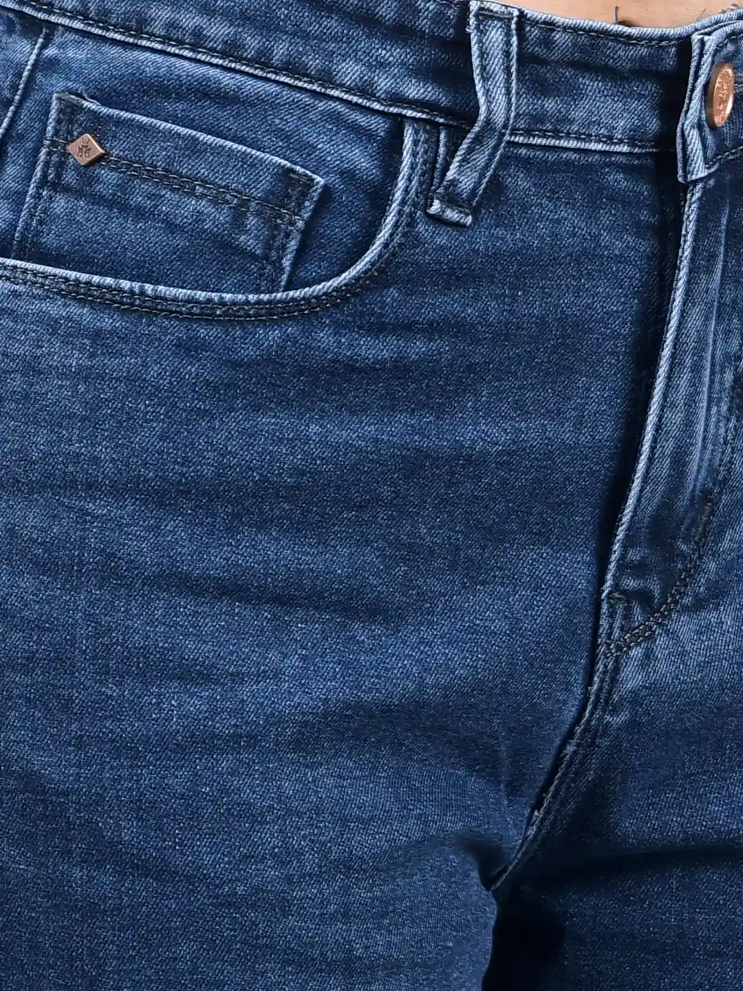 CRIMSOUNE CLUB LADIES WESTERN JEANS DARK BLUE