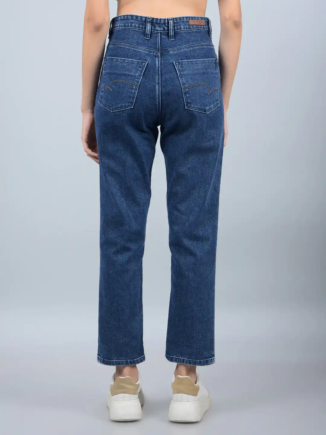 CRIMSOUNE CLUB LADIES WESTERN JEANS DARK BLUE