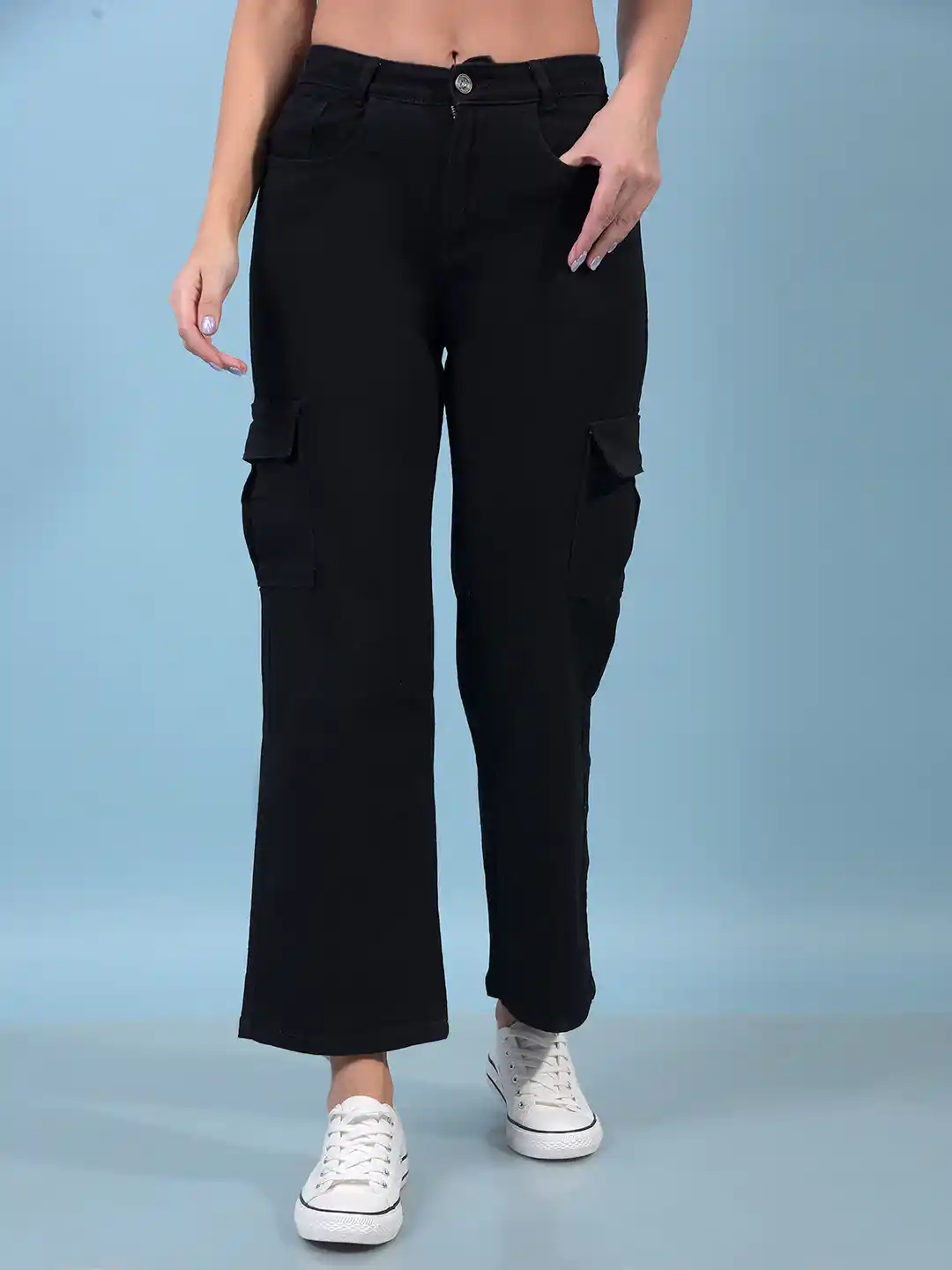 CRIMSOUNE CLUB LADIES WESTERN CARGO BLACK