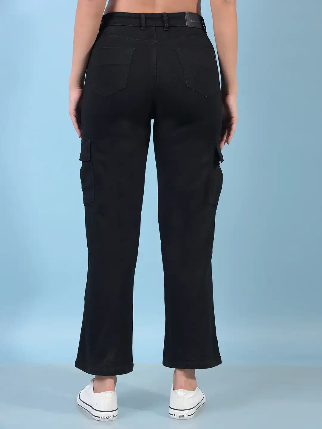 CRIMSOUNE CLUB LADIES WESTERN CARGO BLACK