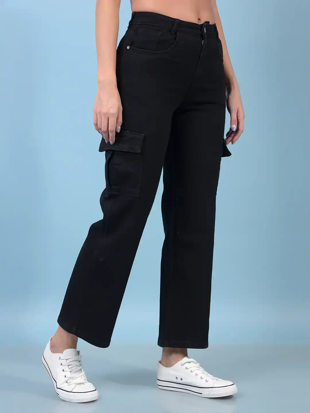 CRIMSOUNE CLUB LADIES WESTERN CARGO BLACK