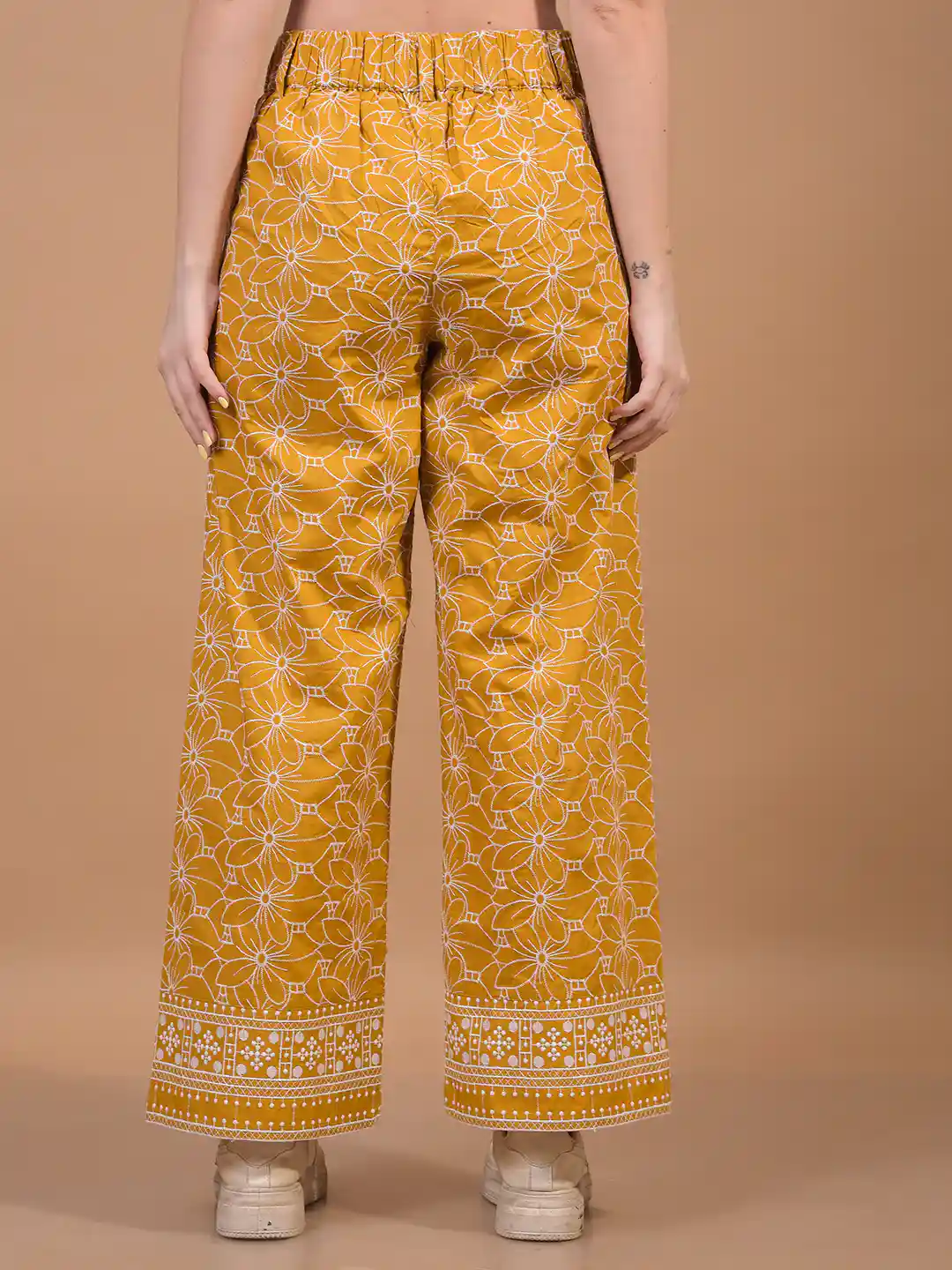 CRIMSOUNE CLUB LADIES WESTERN PANTS DR40718B MUSTARD