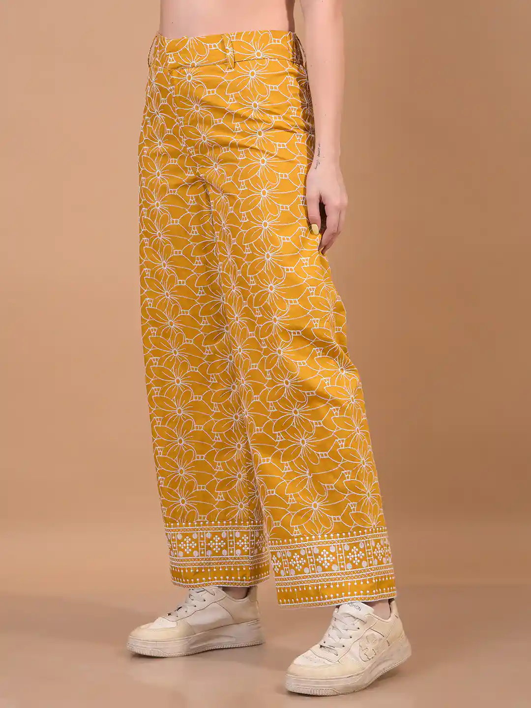 CRIMSOUNE CLUB LADIES WESTERN PANTS DR40718B MUSTARD