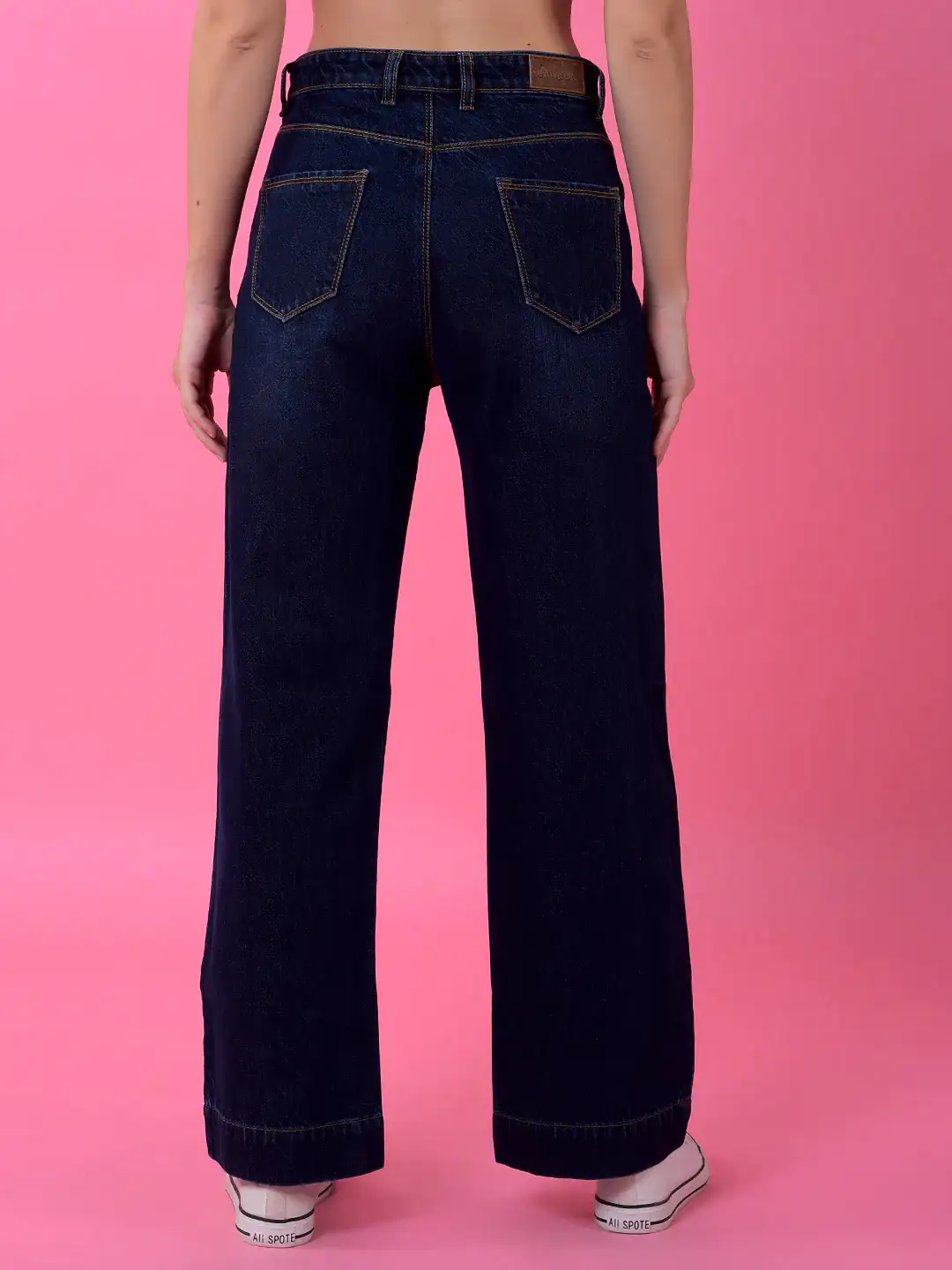 CRIMSOUNE CLUB LADIES WESTERN JEANS BLUE