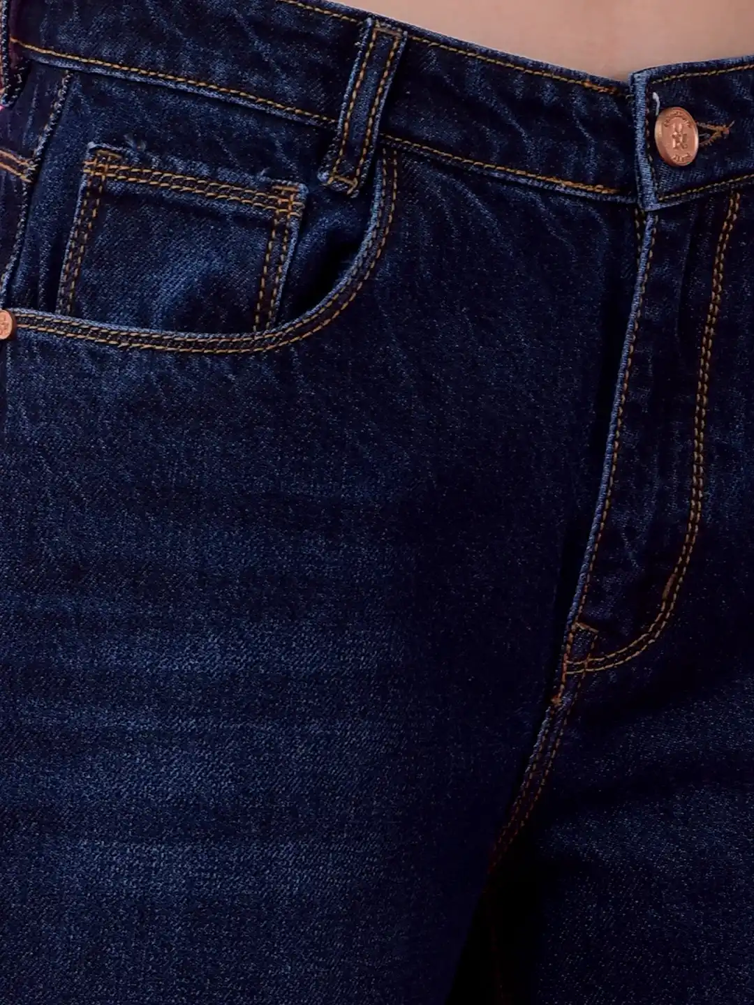 CRIMSOUNE CLUB LADIES WESTERN JEANS BLUE