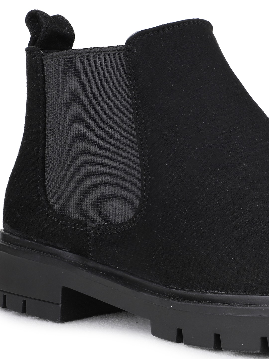 Inc.5 | Womens Black Casual Solid Chelsea Boots|4