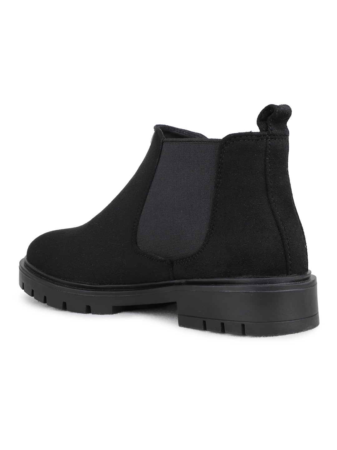 Inc.5 | Womens Black Casual Solid Chelsea Boots|1