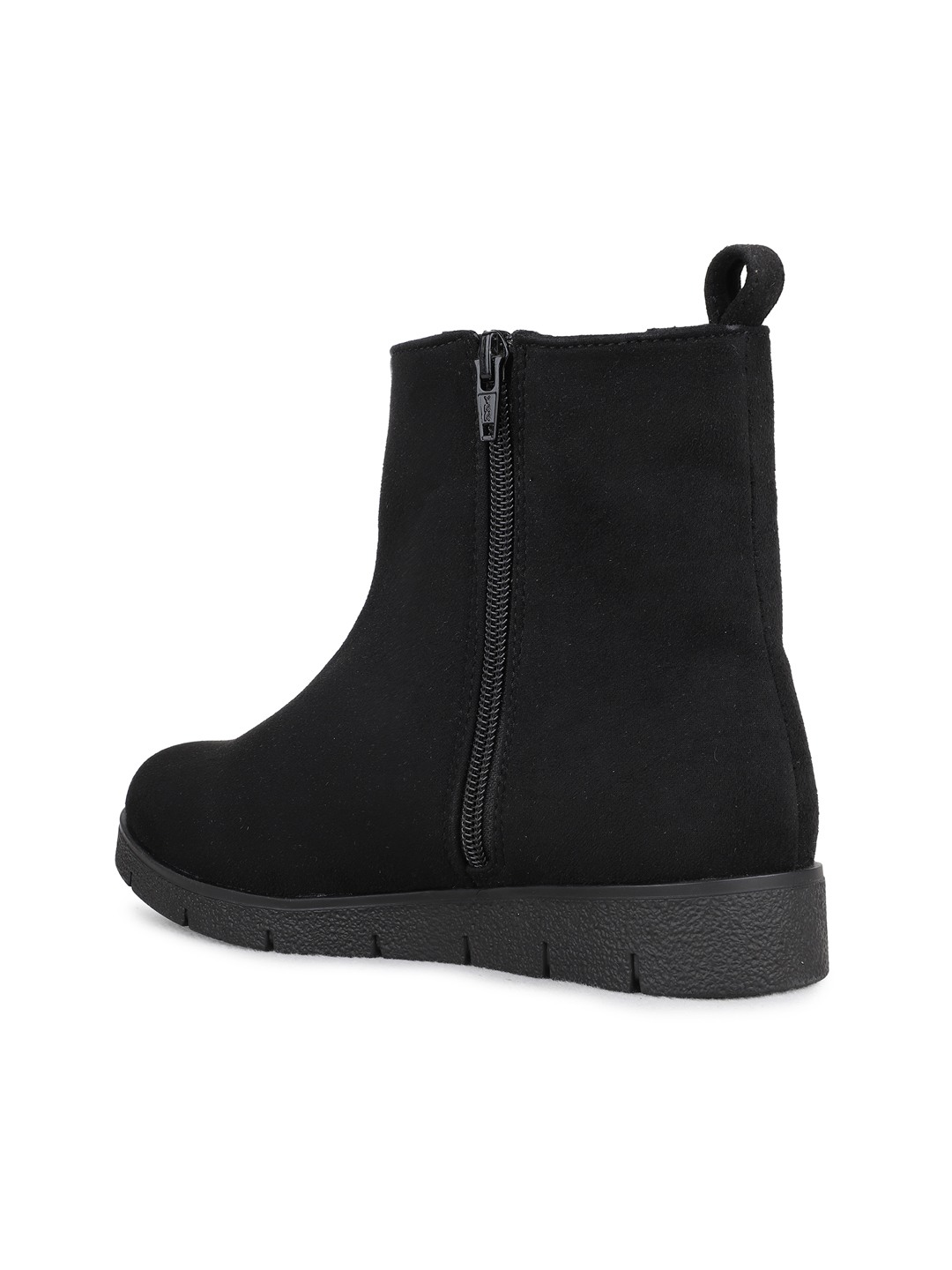 Inc.5 | Womens Black Casual Solid Ankle Boots|1