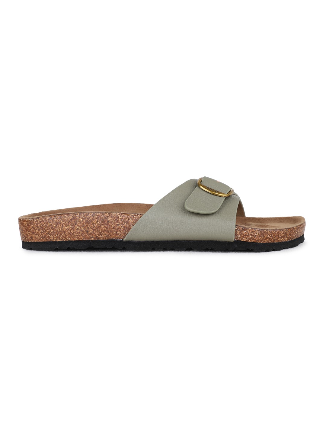 Inc.5 | Womens Green Casual Solid Open Toe Flat Slip-On Sandals|3