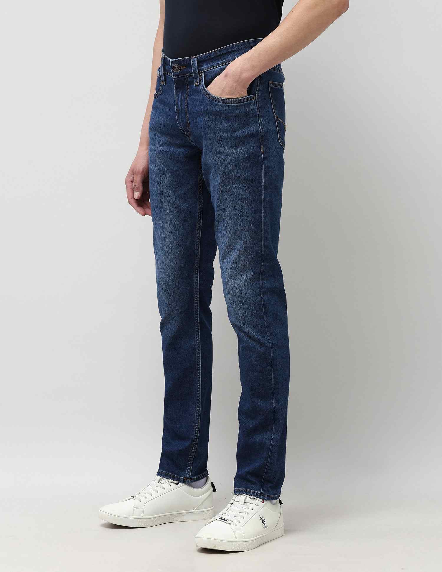 U.S.POLO MENS JEANS UDJEN1817 BLUE