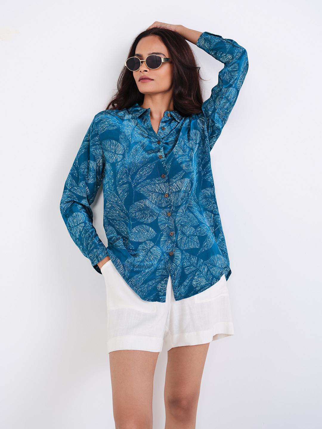 AND BLU-PRT Occasion Solid SHIRT