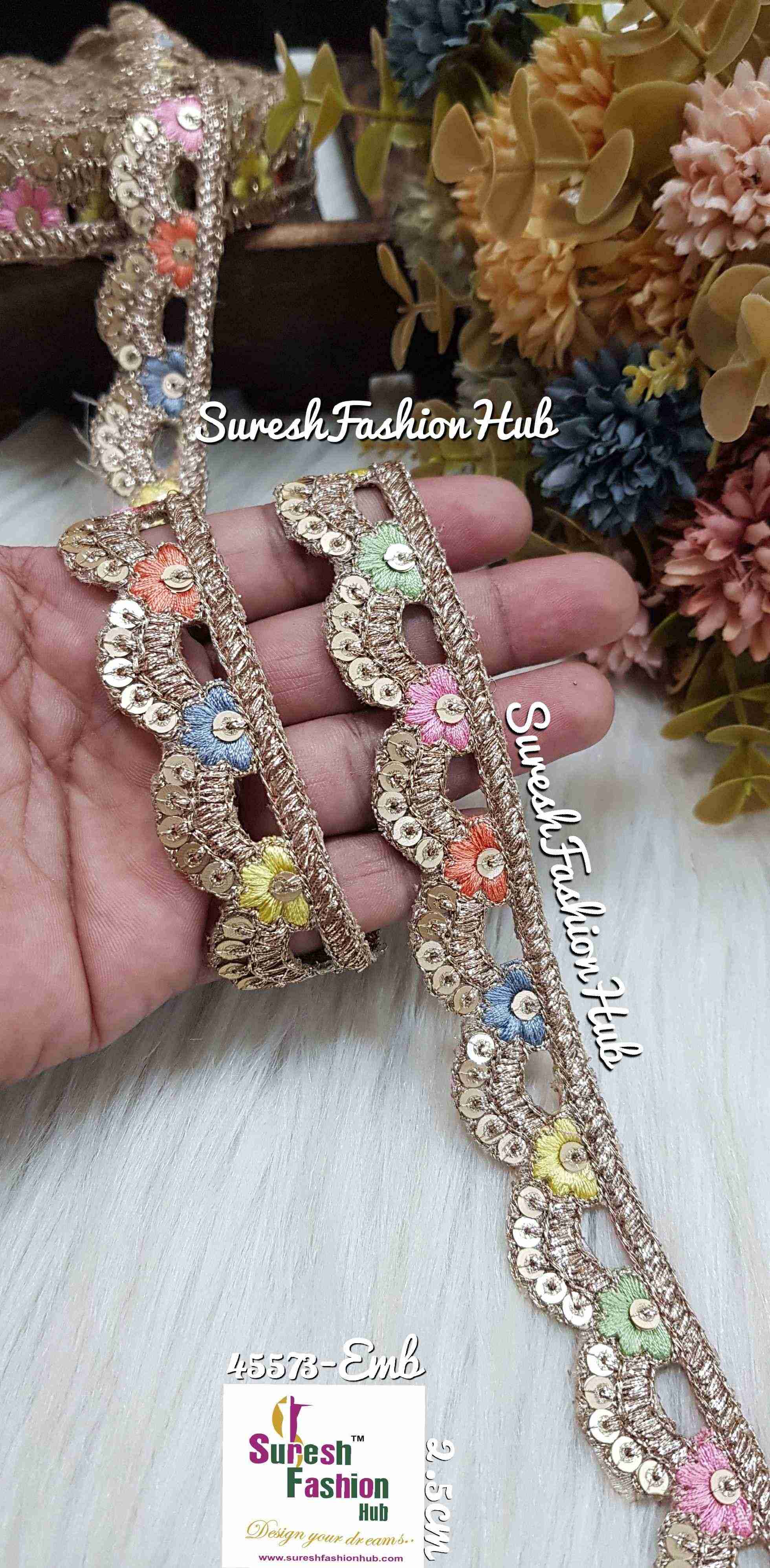 Delicate Embroidery Thread Lace