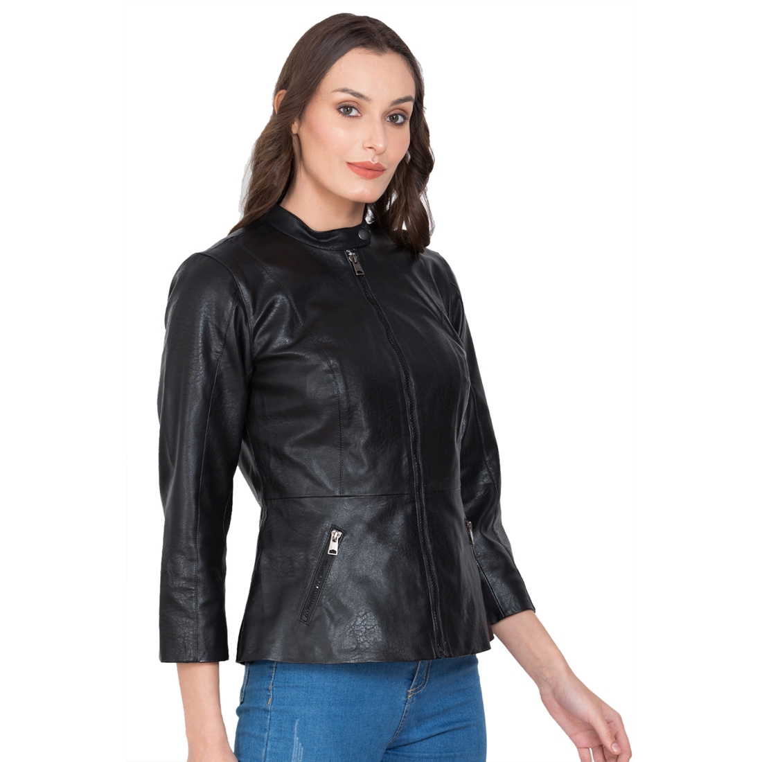Justanned | JUSTANNED RAVEN WOMEN LEATHER JACKET 3