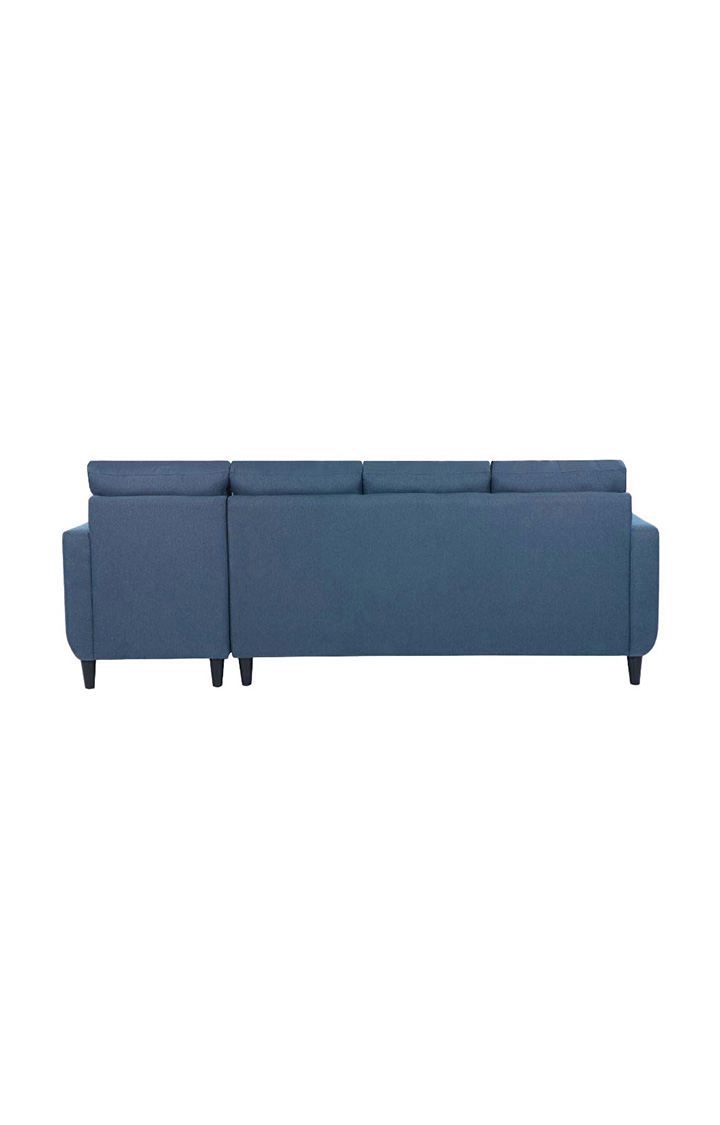 neudot Aria 6 Seater LHS Sectional Sofa in Earth Blue Colour