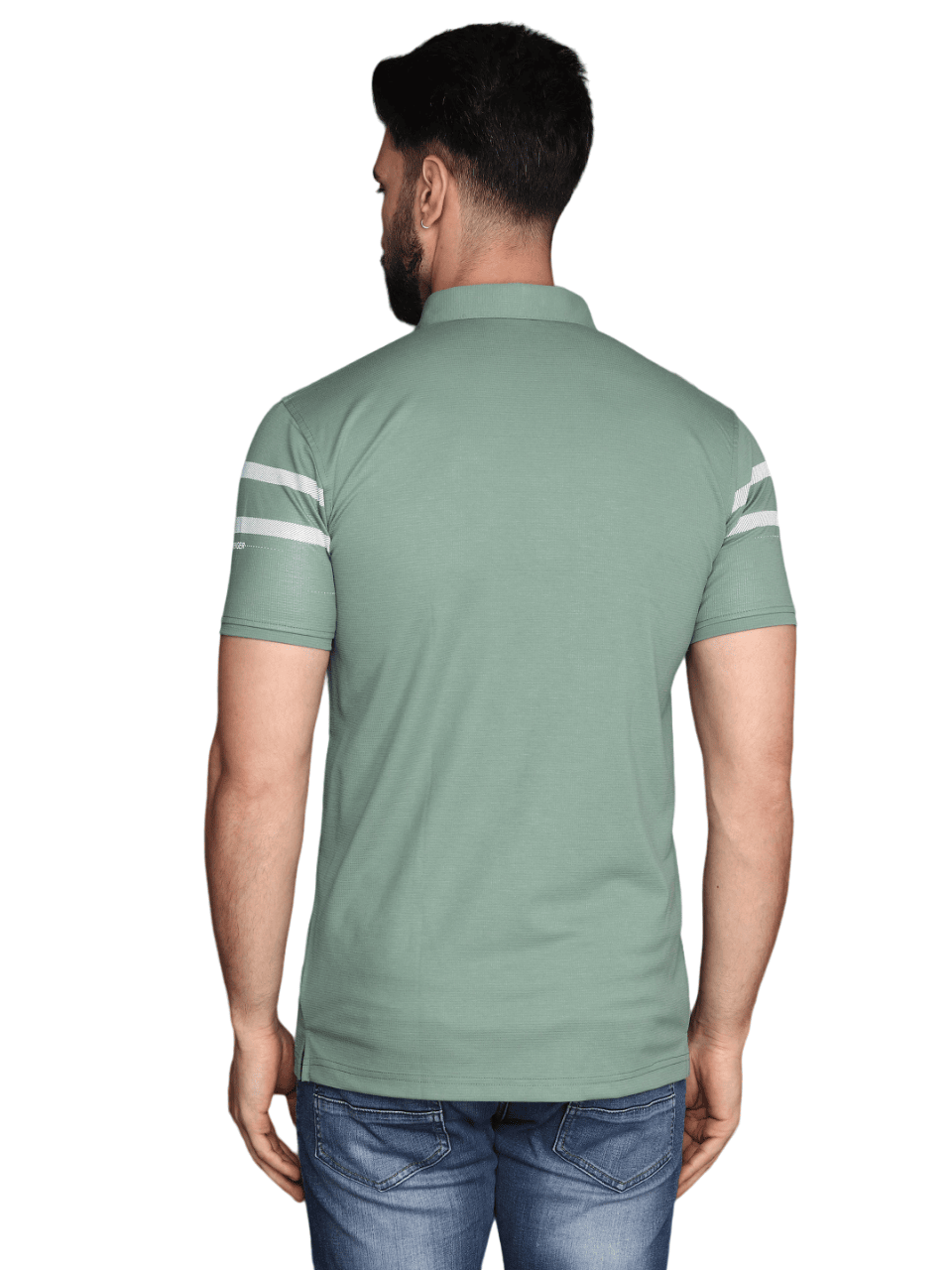 Albion By Cnm Mens Green T-Shirt