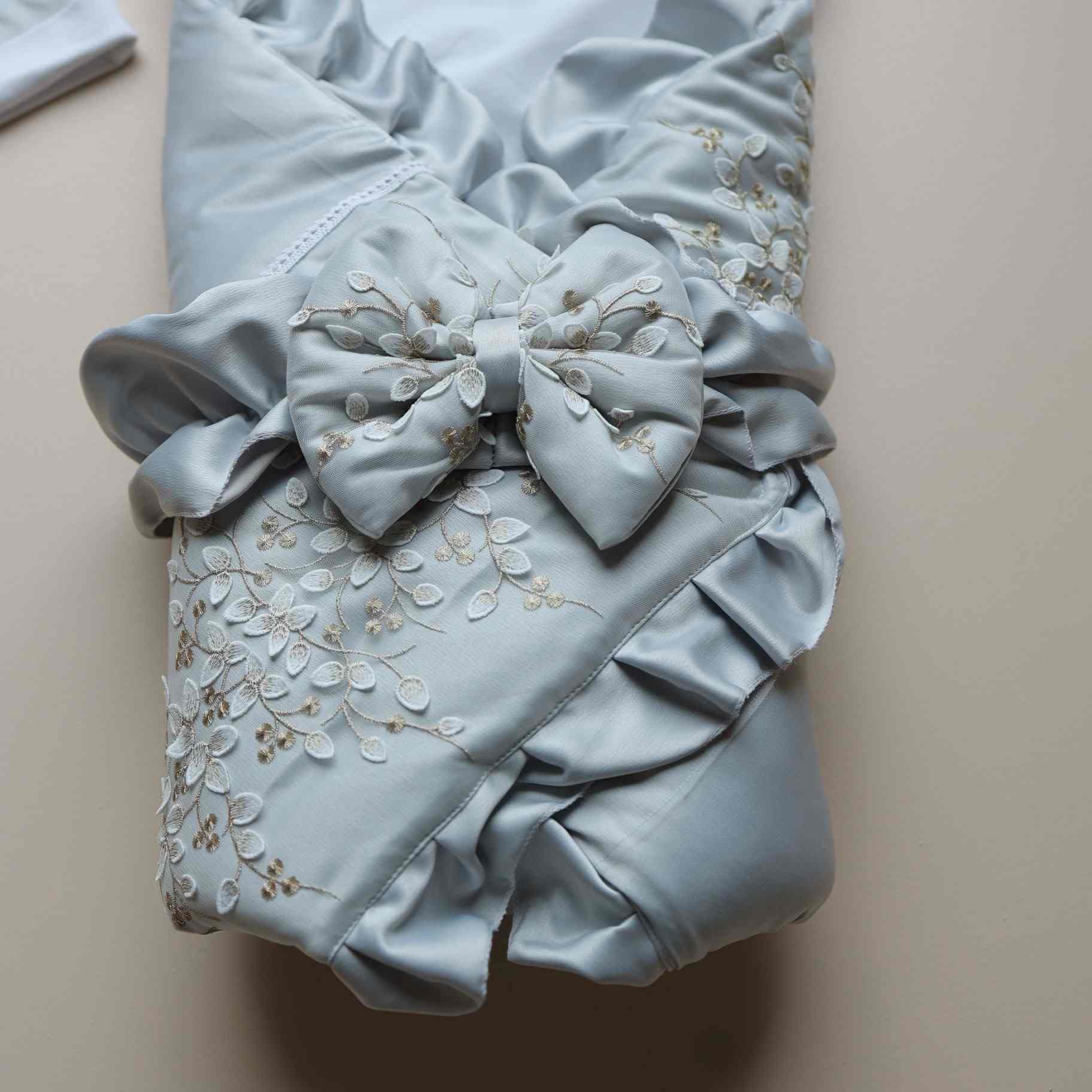 Grey Elan Drape Set