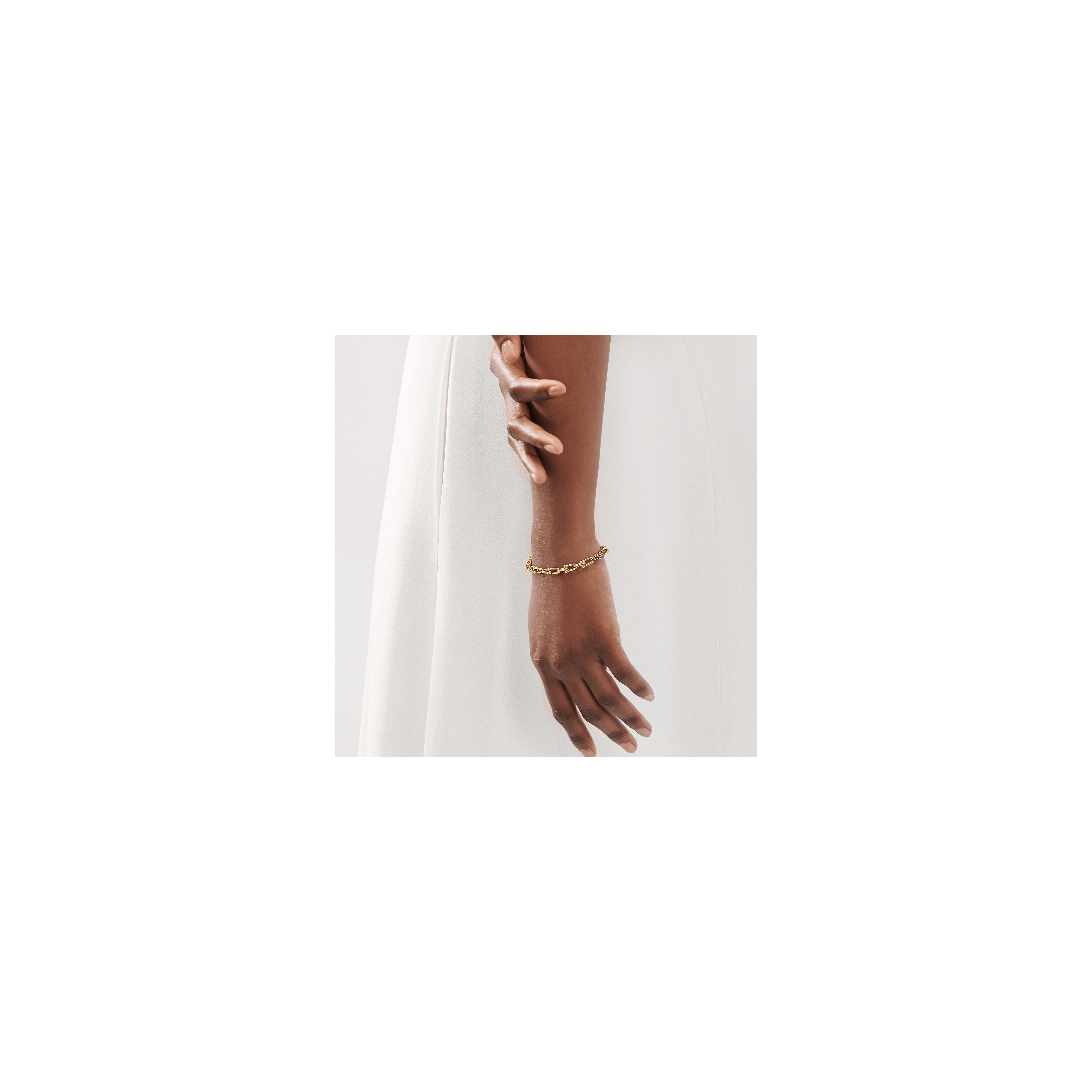 Tiffany Hardwear: Medium Link Bracelet in 18k Gold