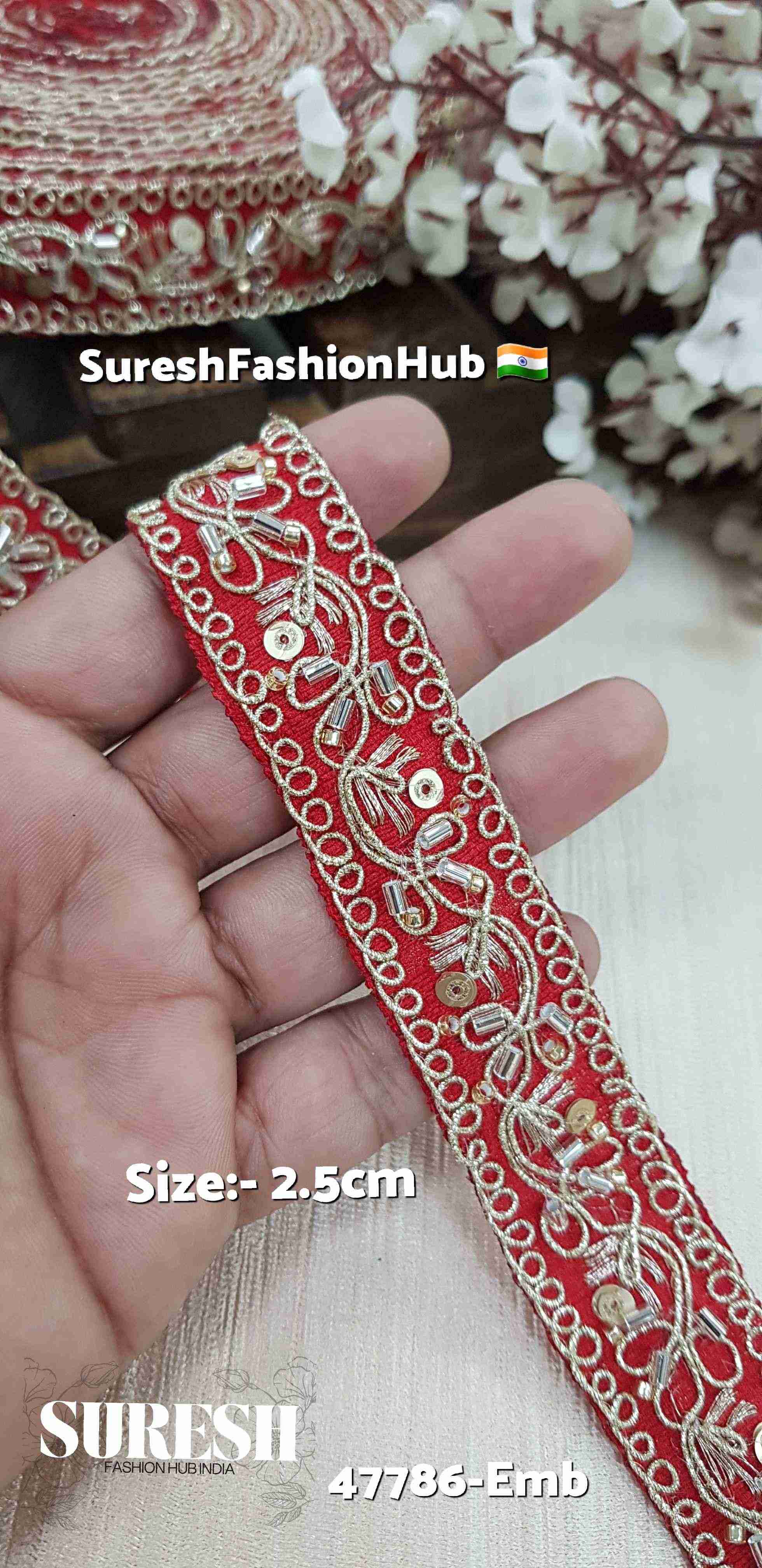 Scarlet Charm Designer Lace