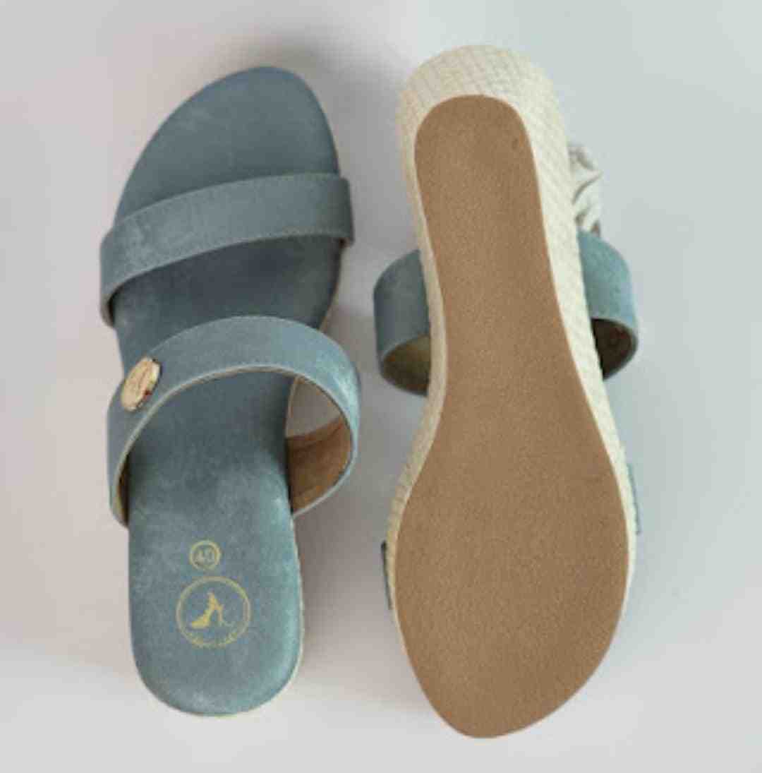 SKY BLUE WEDGE