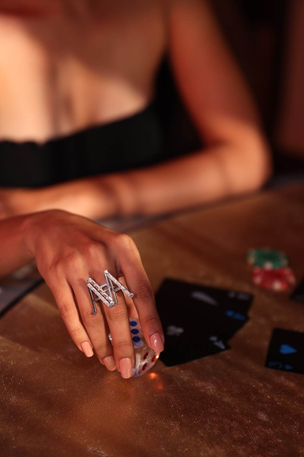 Smoked Triple Ace Delight Ring