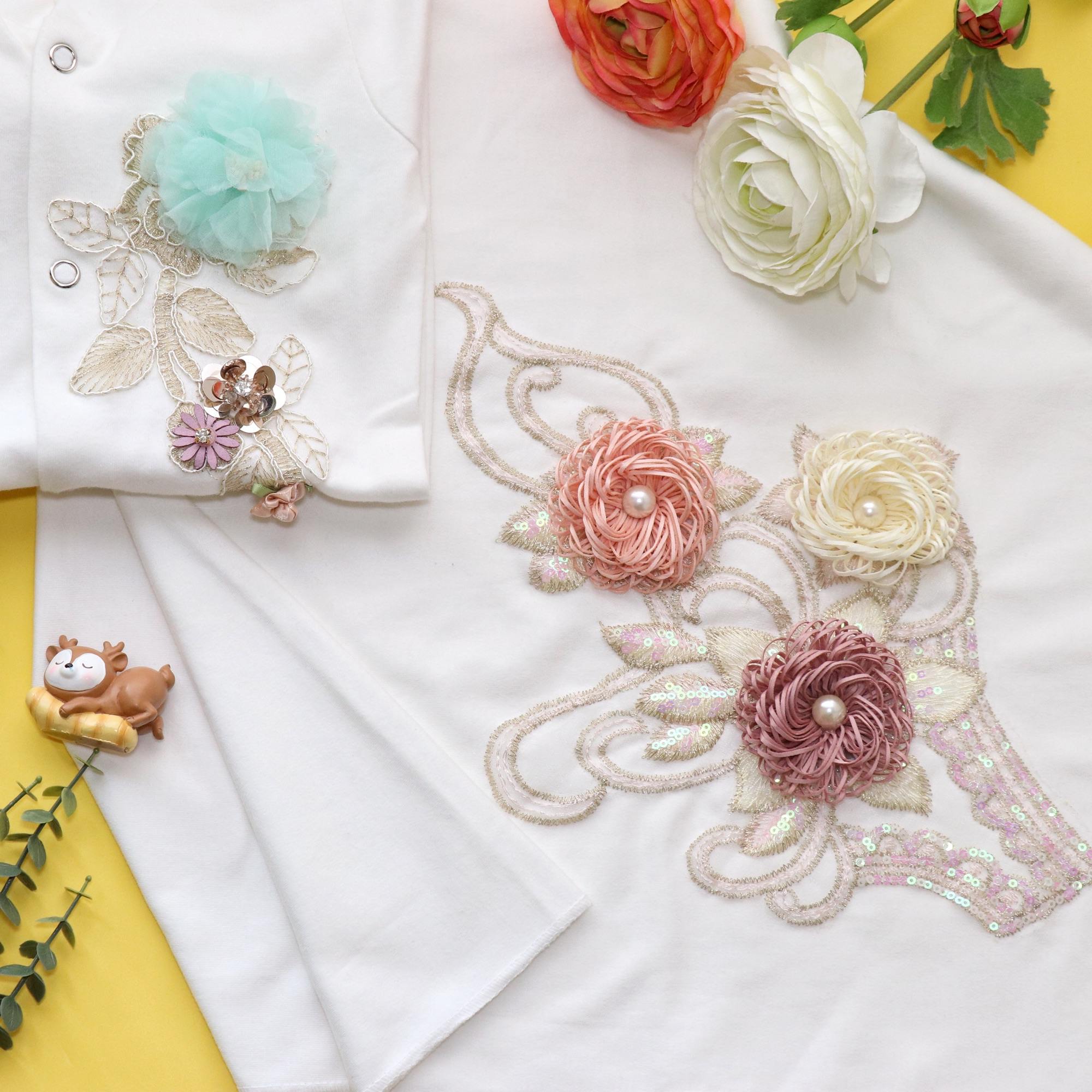 Striking Floret Romper Set