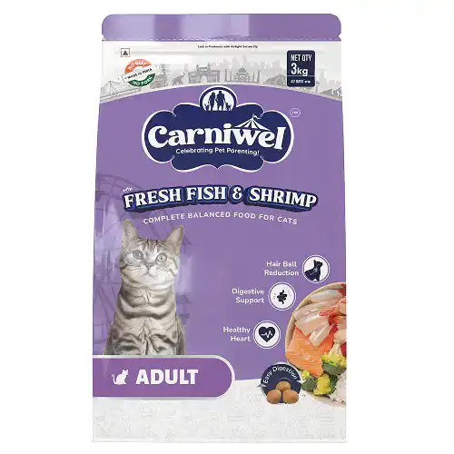 Carniwel Fresh Fish and Shrimp For Adult Cat Dry Food