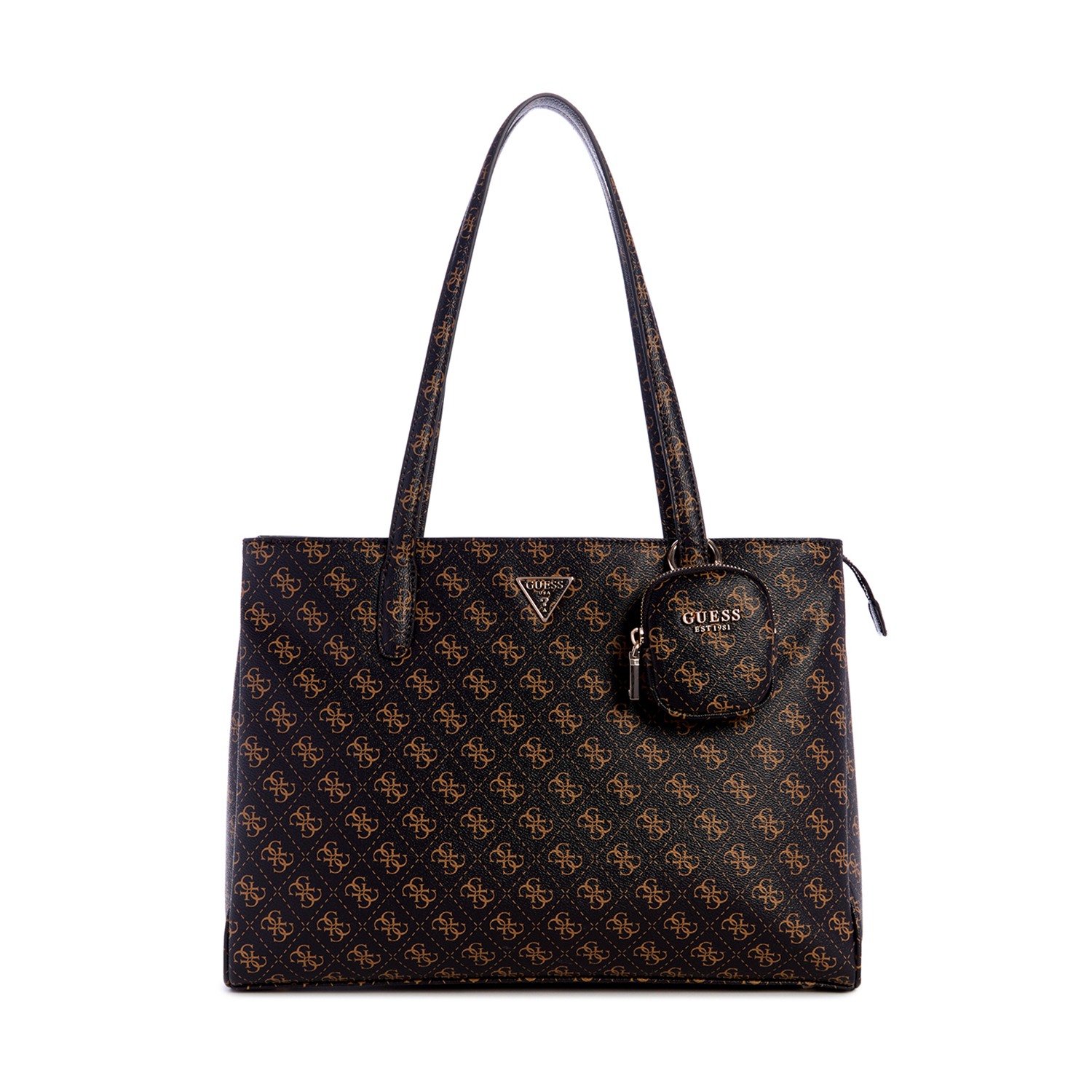 Guess Monogram Power Play Tech Tote Bag