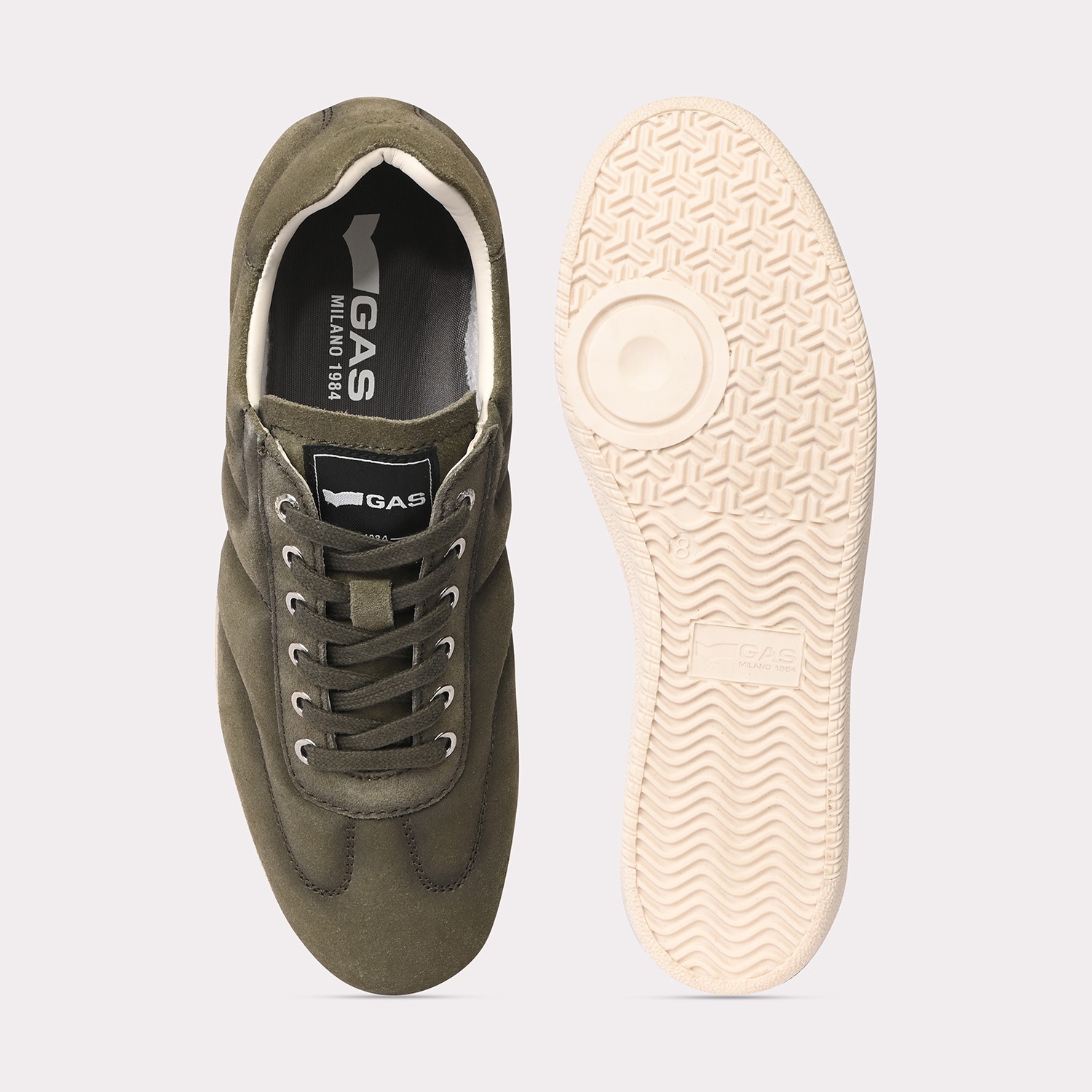 GAS | GAS Men Omega Grey Sneakers|6