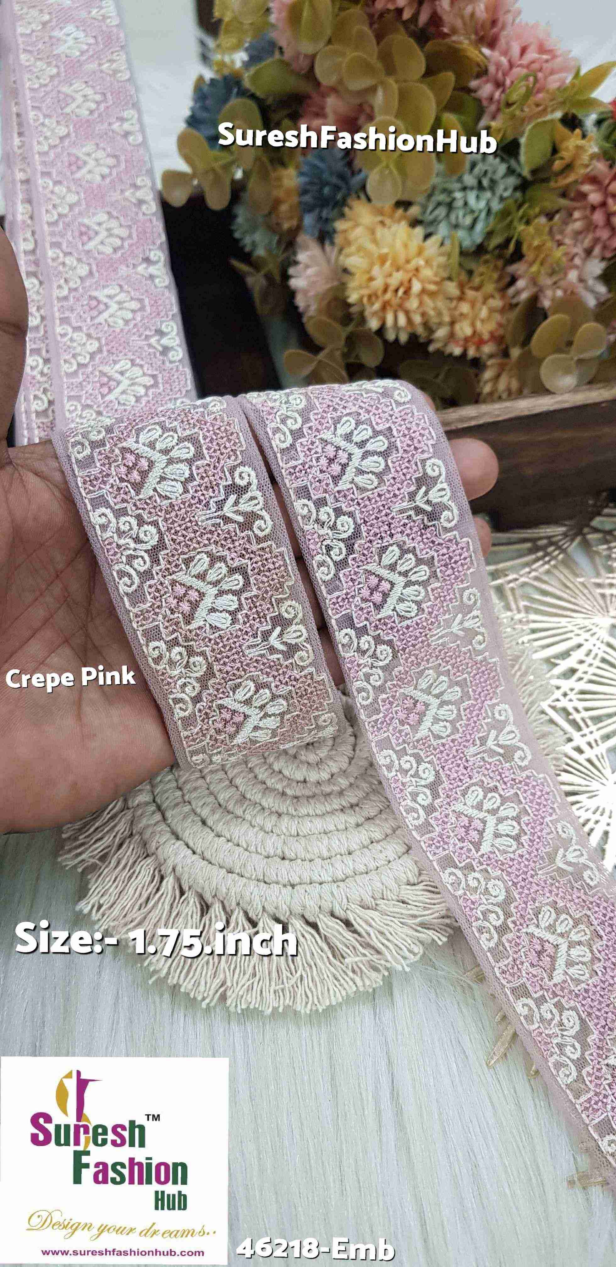 Certainly! Here are some ALT text suggestions that incorporate a variety of keywords to help improve your visibility on Google: 1. "Navratri Banarasi Laces - Traditional Indian Festive Laces" 2. "Golden Silver Banarasi Lace - Elegant Metallic Trims for Garments" 3. "Cutwork Banarasi Laces - Intricate Openwork Designs"