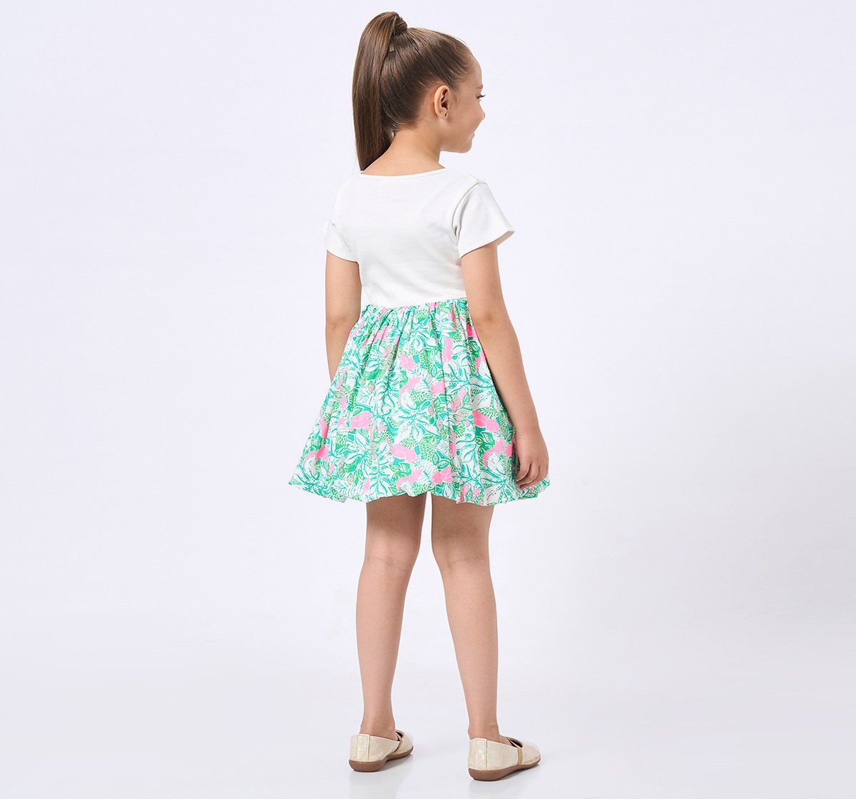 Ed-A-Mamma Kids Girls Dress Multicolour