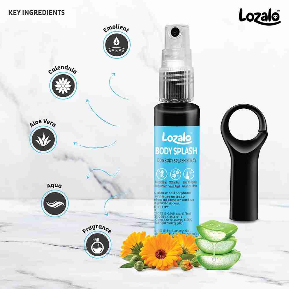 Lozalo Body Splash for Dogs, 22ml
