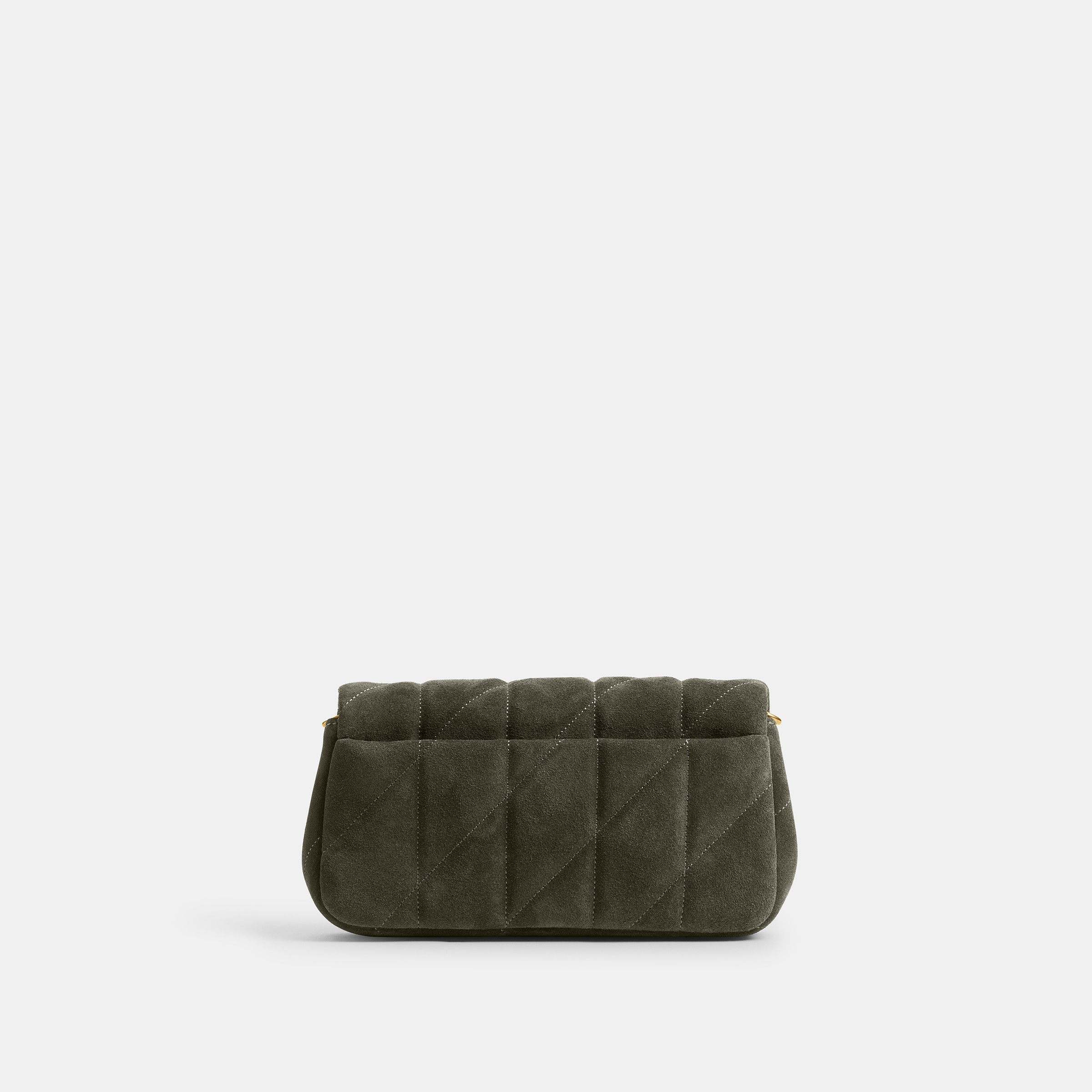 Quilted Suede Tabby Chain Crossbody 19