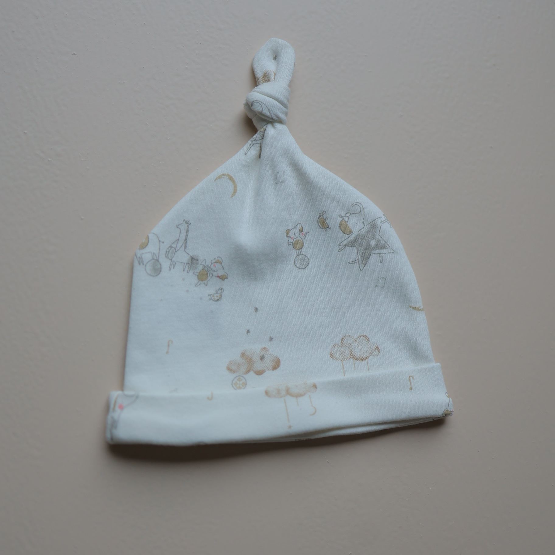 Dreamy Safari Cotton Sleeping Bag and Cap Set