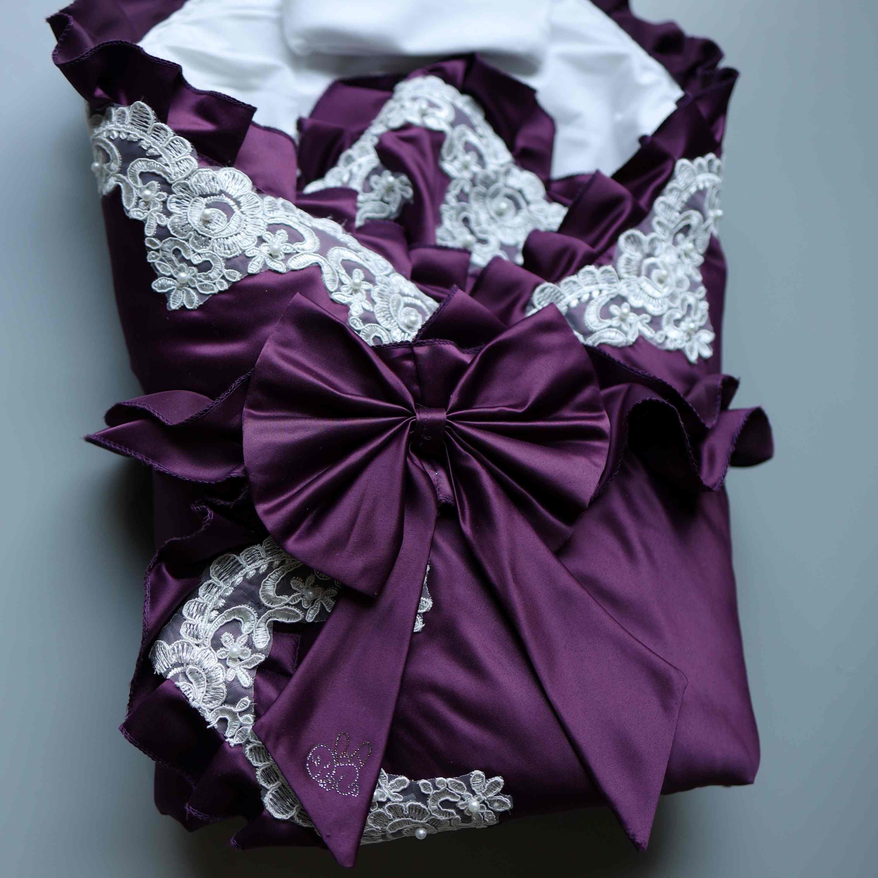 RoyalBloom Satin Baby Drape