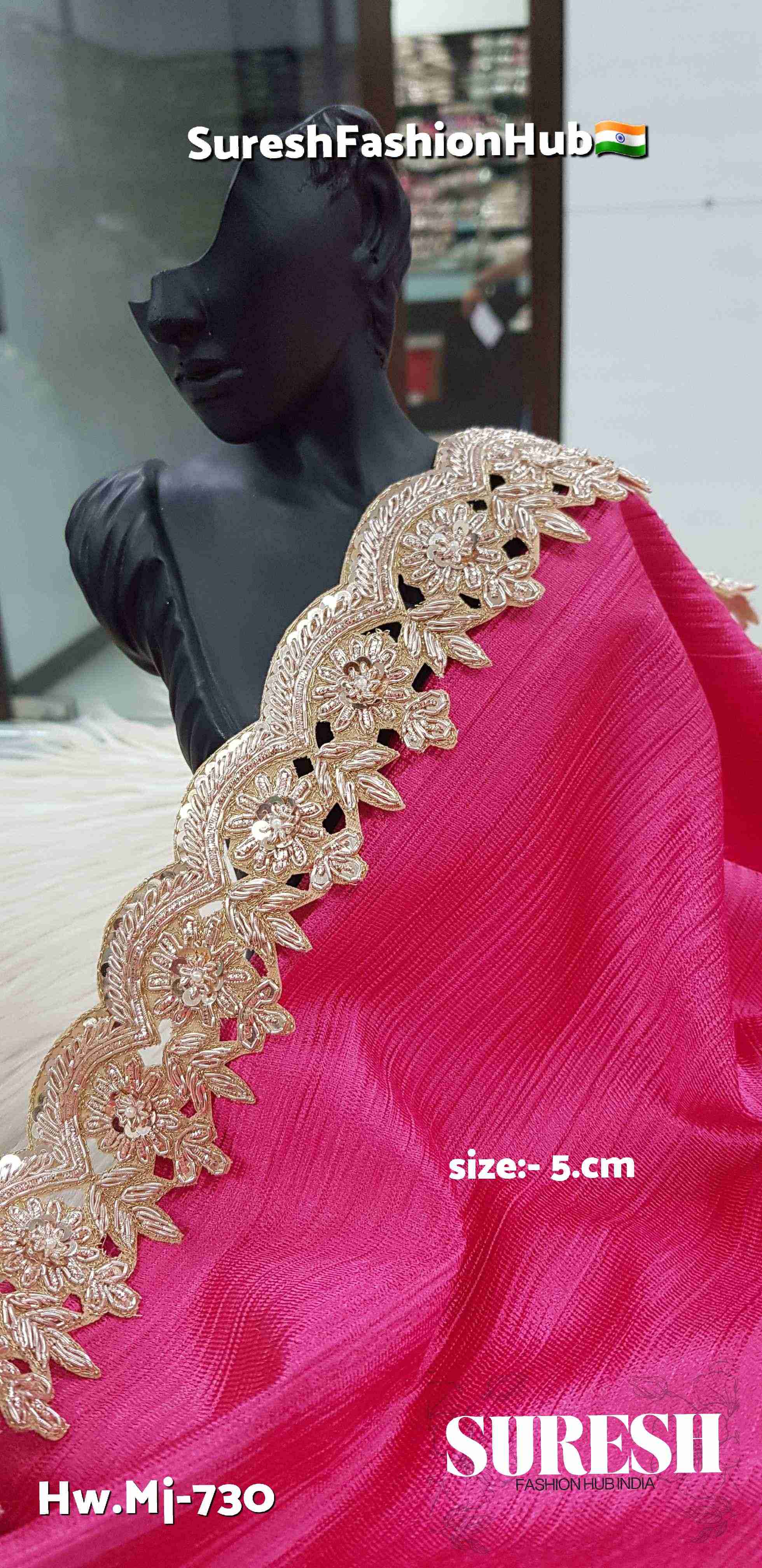 Zardozi Scalloped Lace