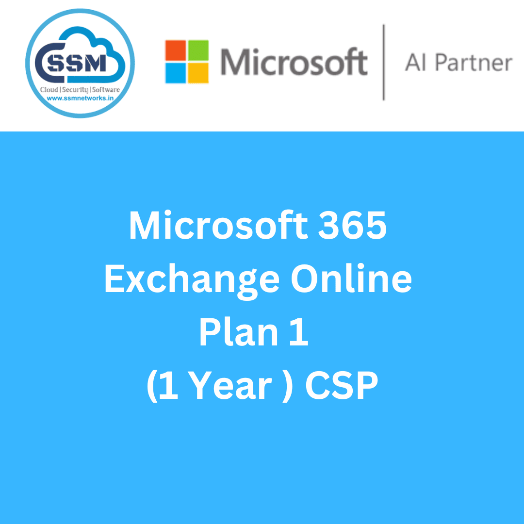 Microsoft 365 Exchange Online Plan 1 (50 GB) (1 Year Subscription) CSP