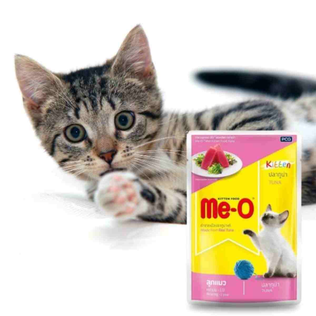 Me O Tuna Wet Kitten Food - 80Gm