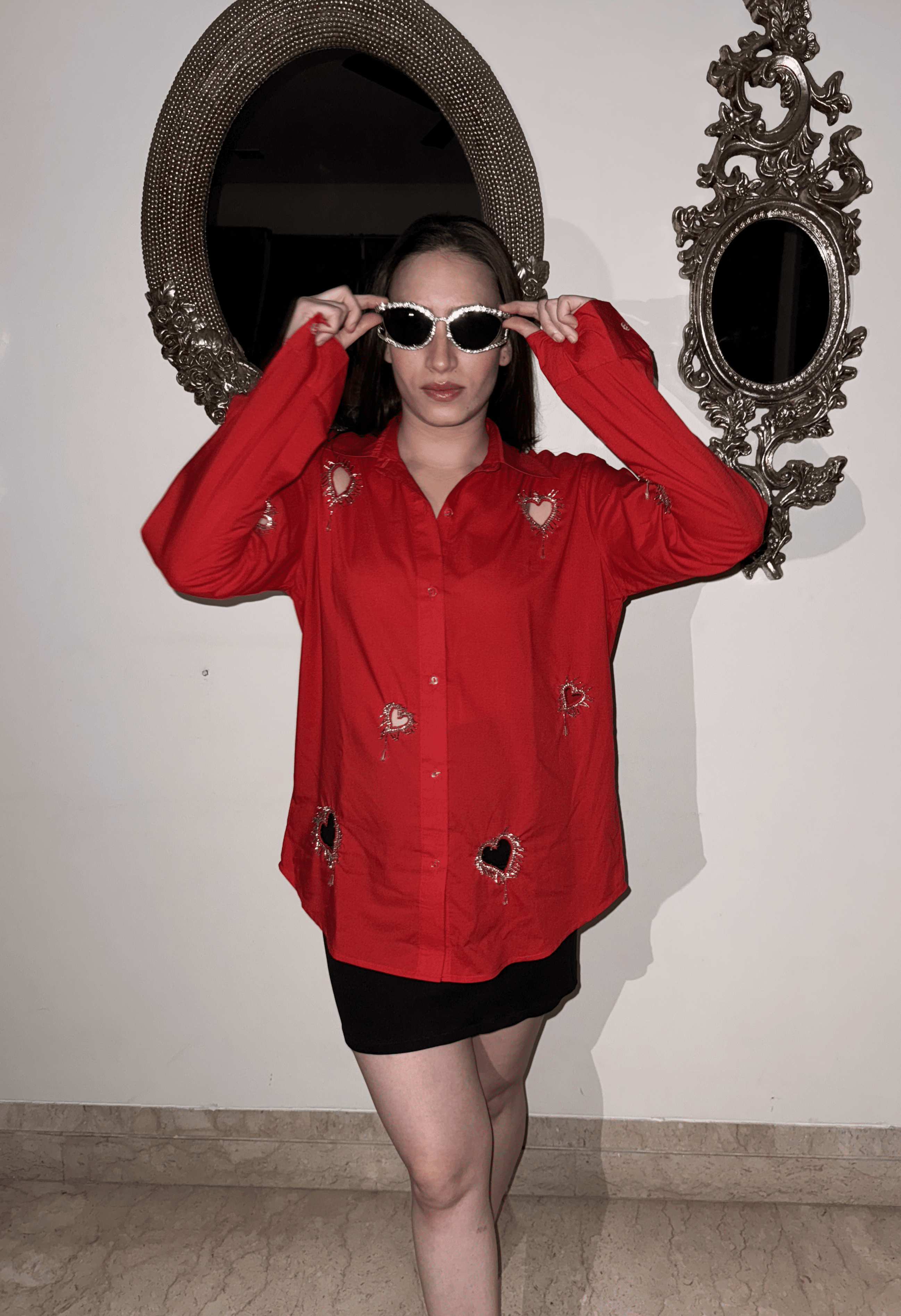 Valentines/Karwa Chauth shirt