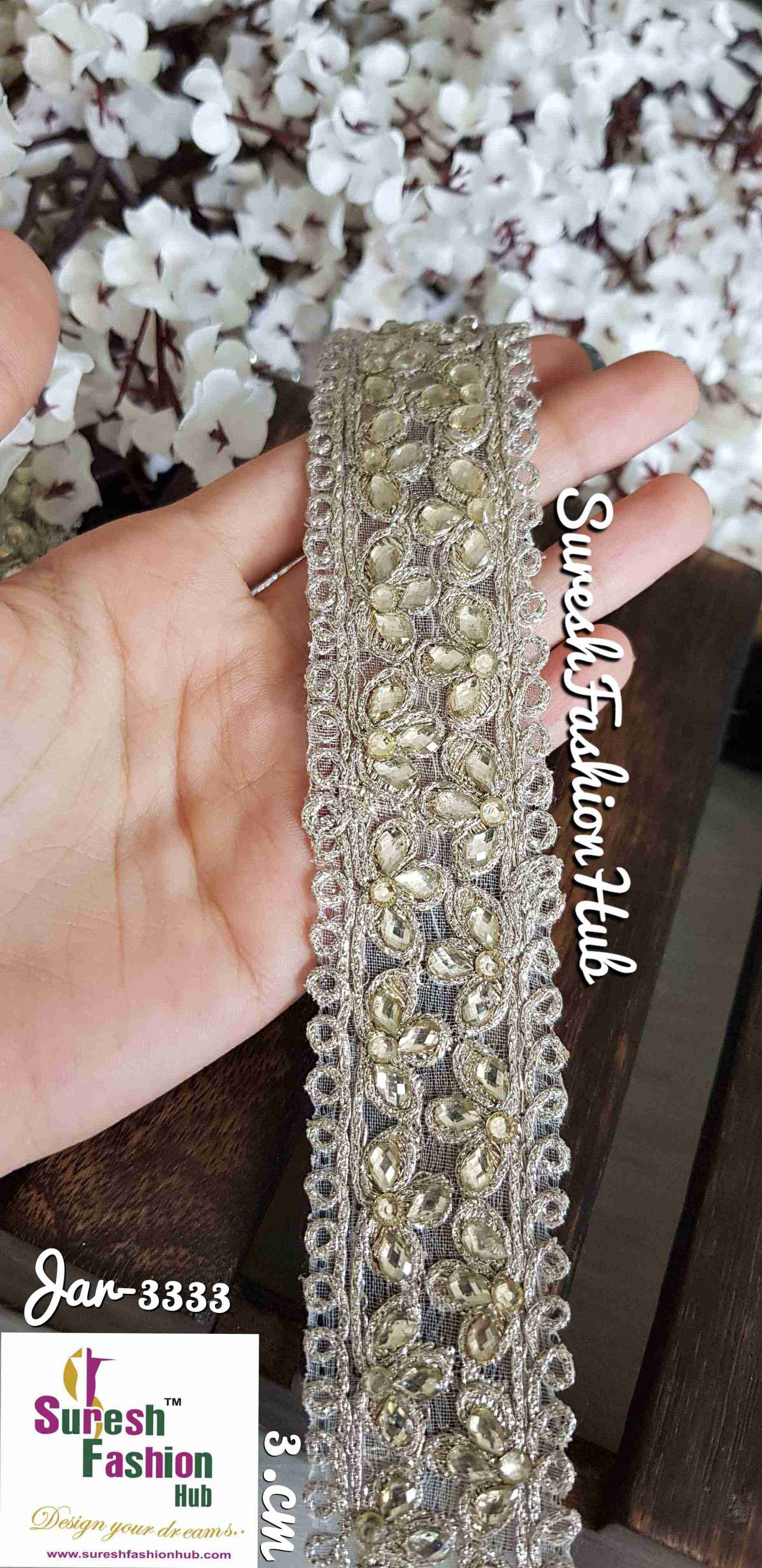 Tiny Accent Embellished Trim