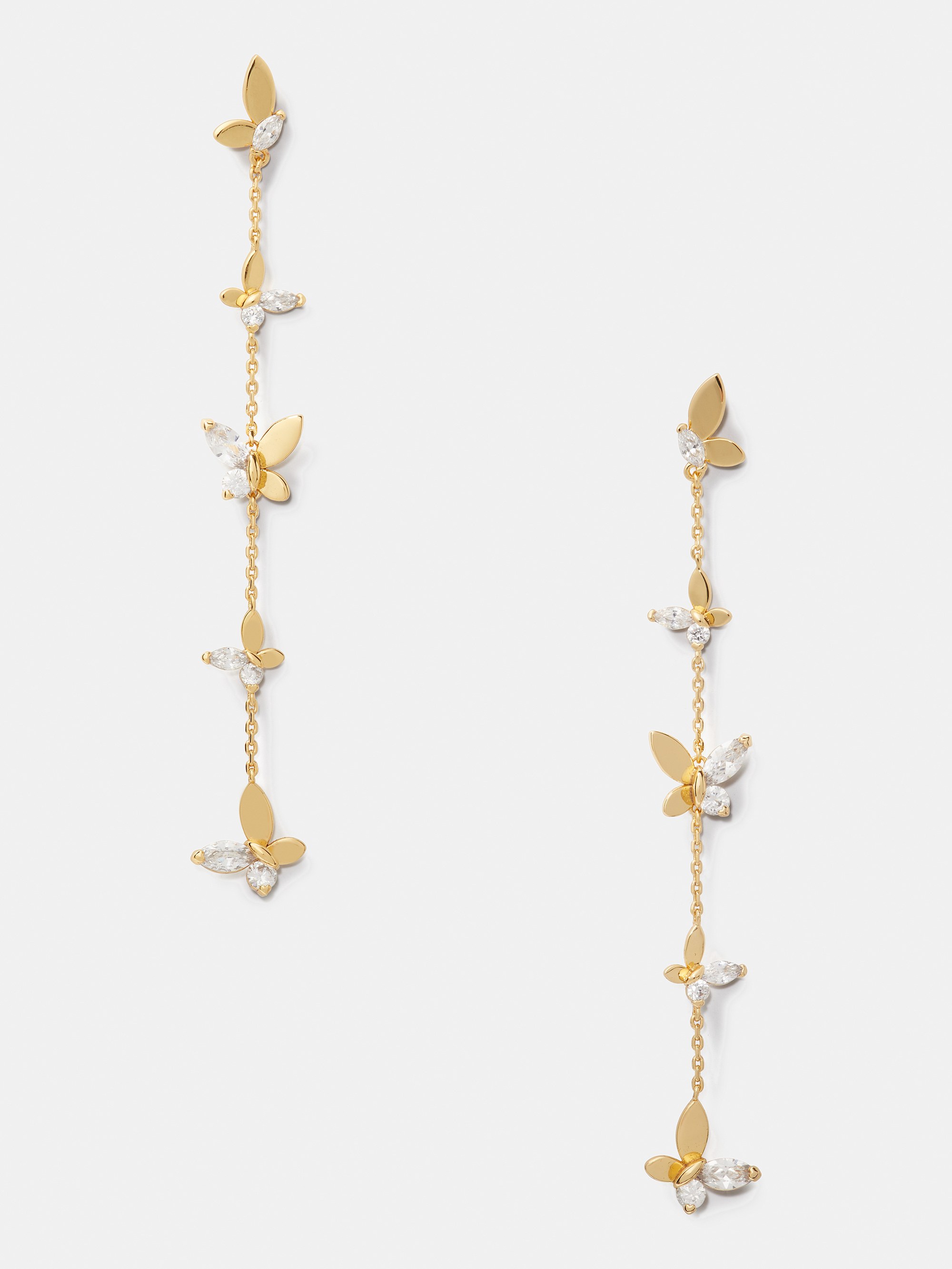 Social Butterfly Linear Earrings