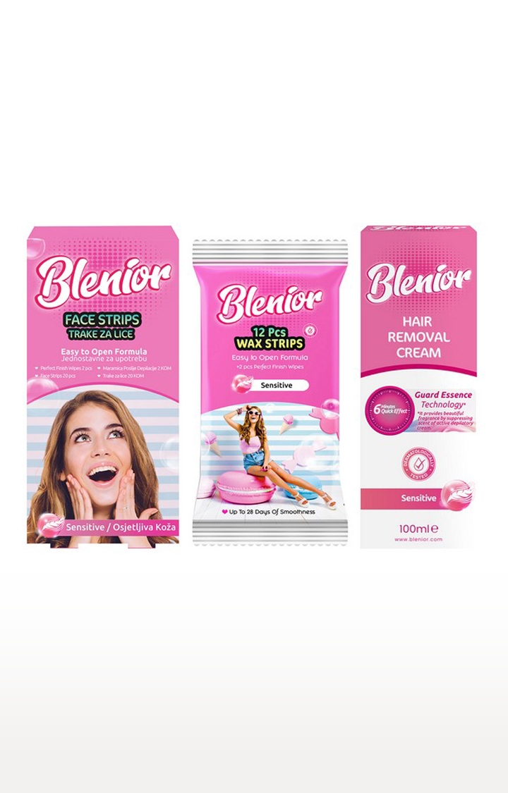 Blenior | Blenior Full Body Hair Removal Combo Kit- Sensitive Skin 0