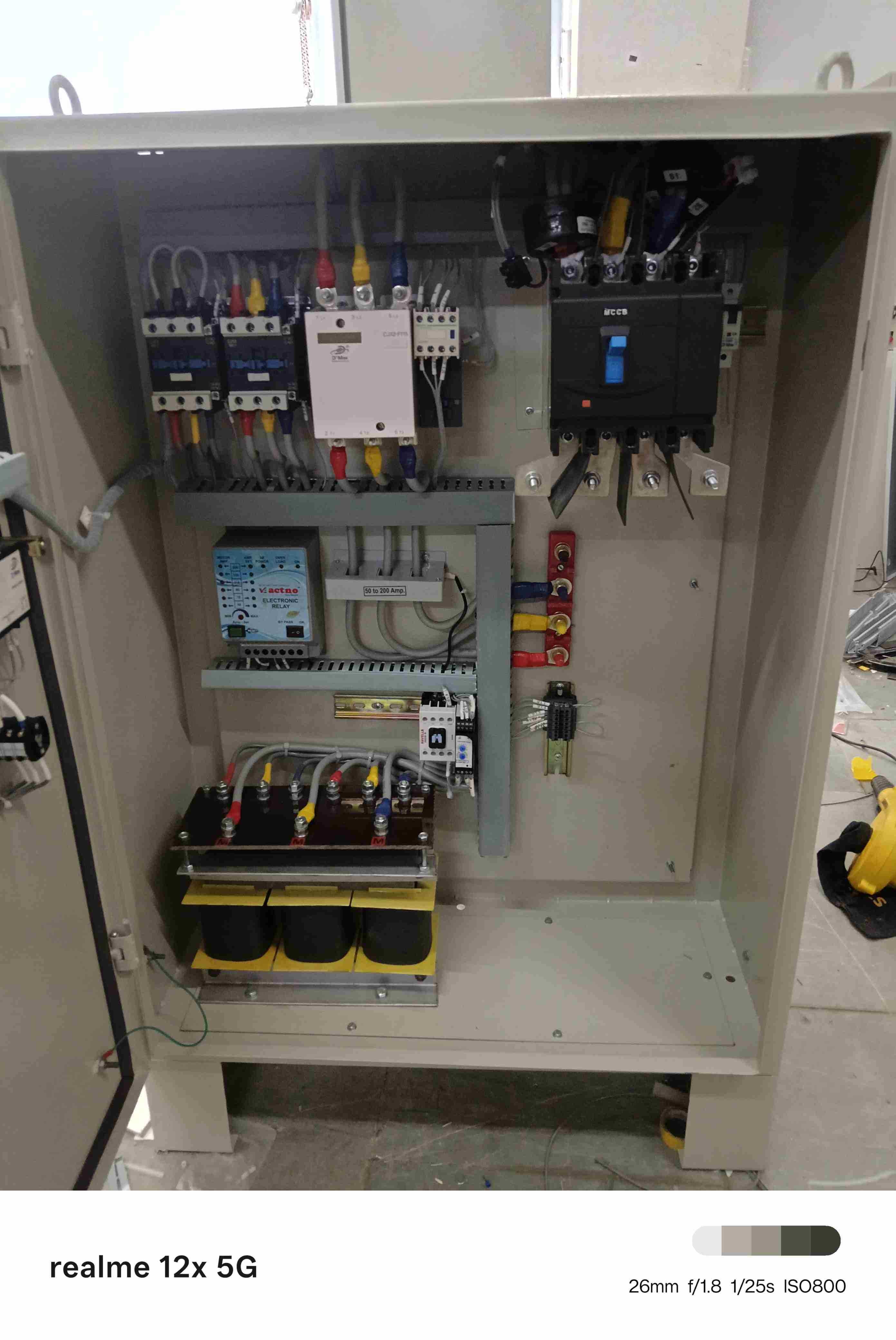 01357 (D'MAK Pump ATS Starter Panel 60Hp- D'MAK/2025-26/01357)