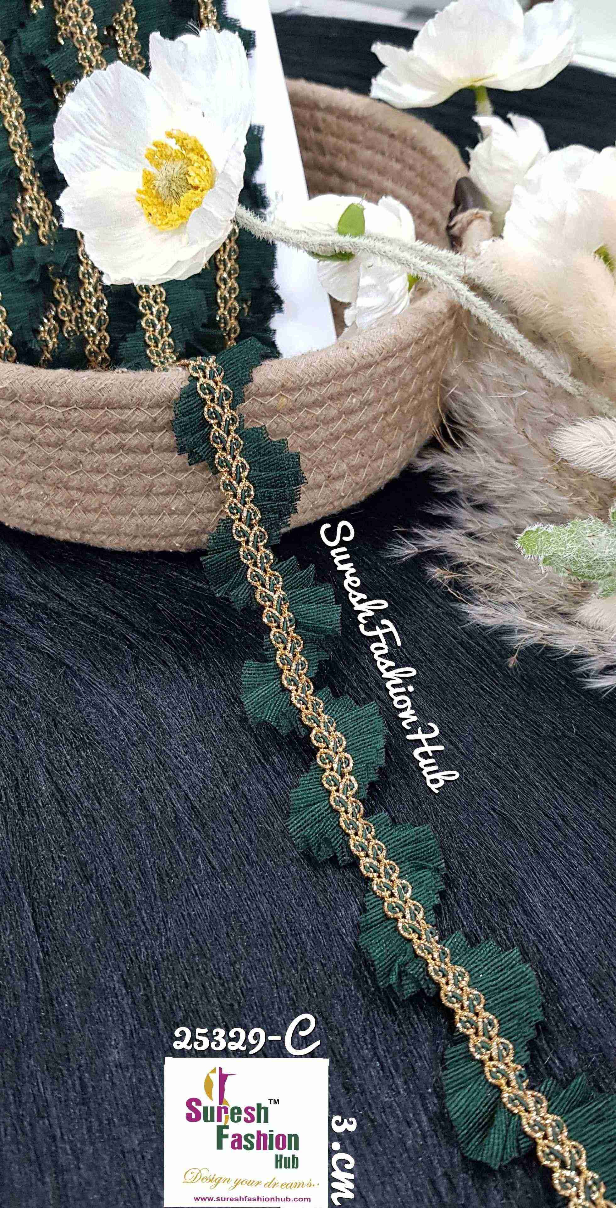 ShimmerEdge Bottle  Green Lace