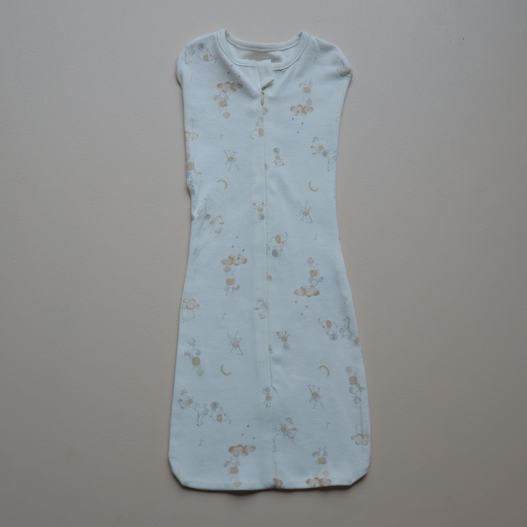 Dreamy Safari Cotton Sleeping Bag and Cap Set