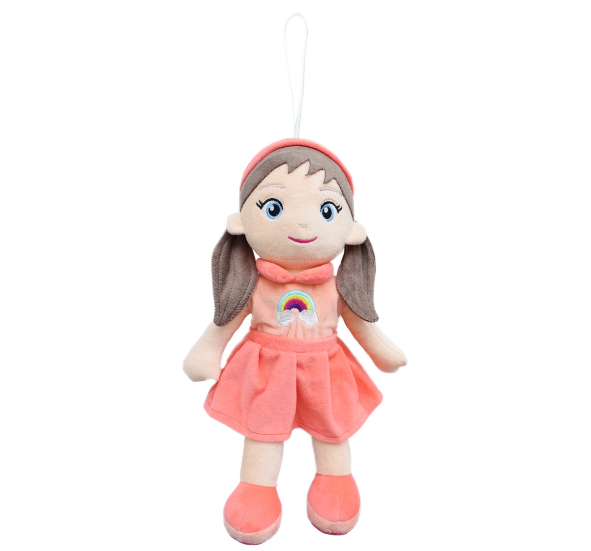 Plush Cute Super Soft Toy Huggable Doll by Mirada, 38cm, Peach