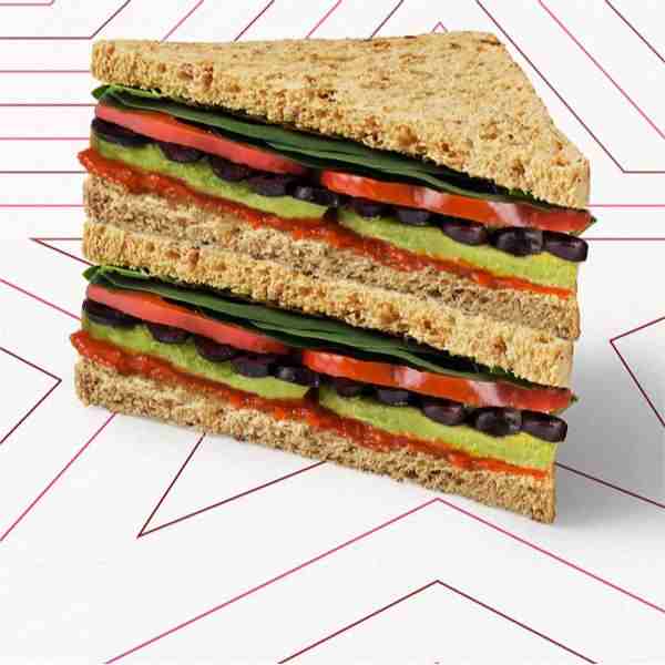 Super Greens & Reds Sandwich