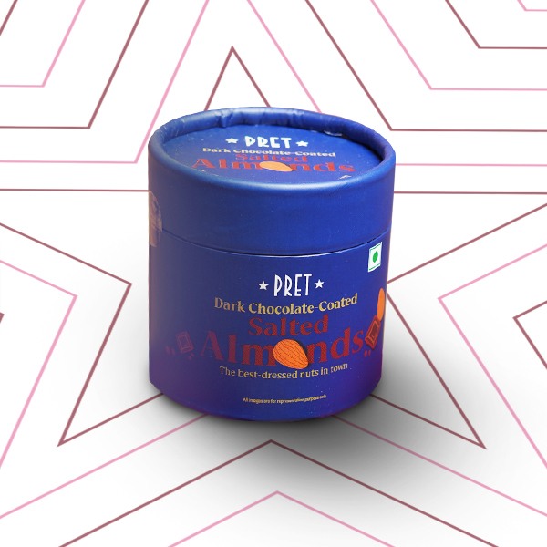 Dark Chocolate Coated Salted Almonds